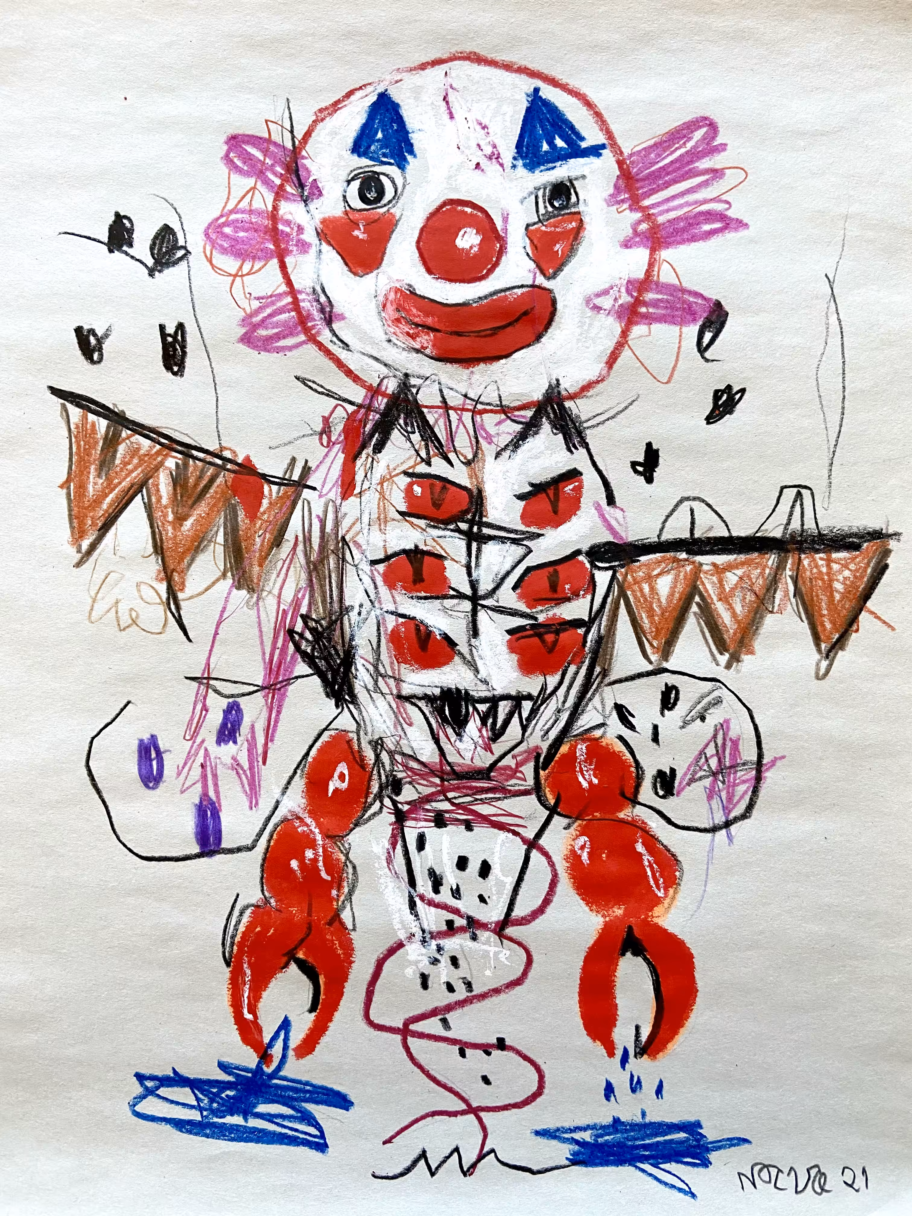 Notva No. 21 - Crabby Clown
