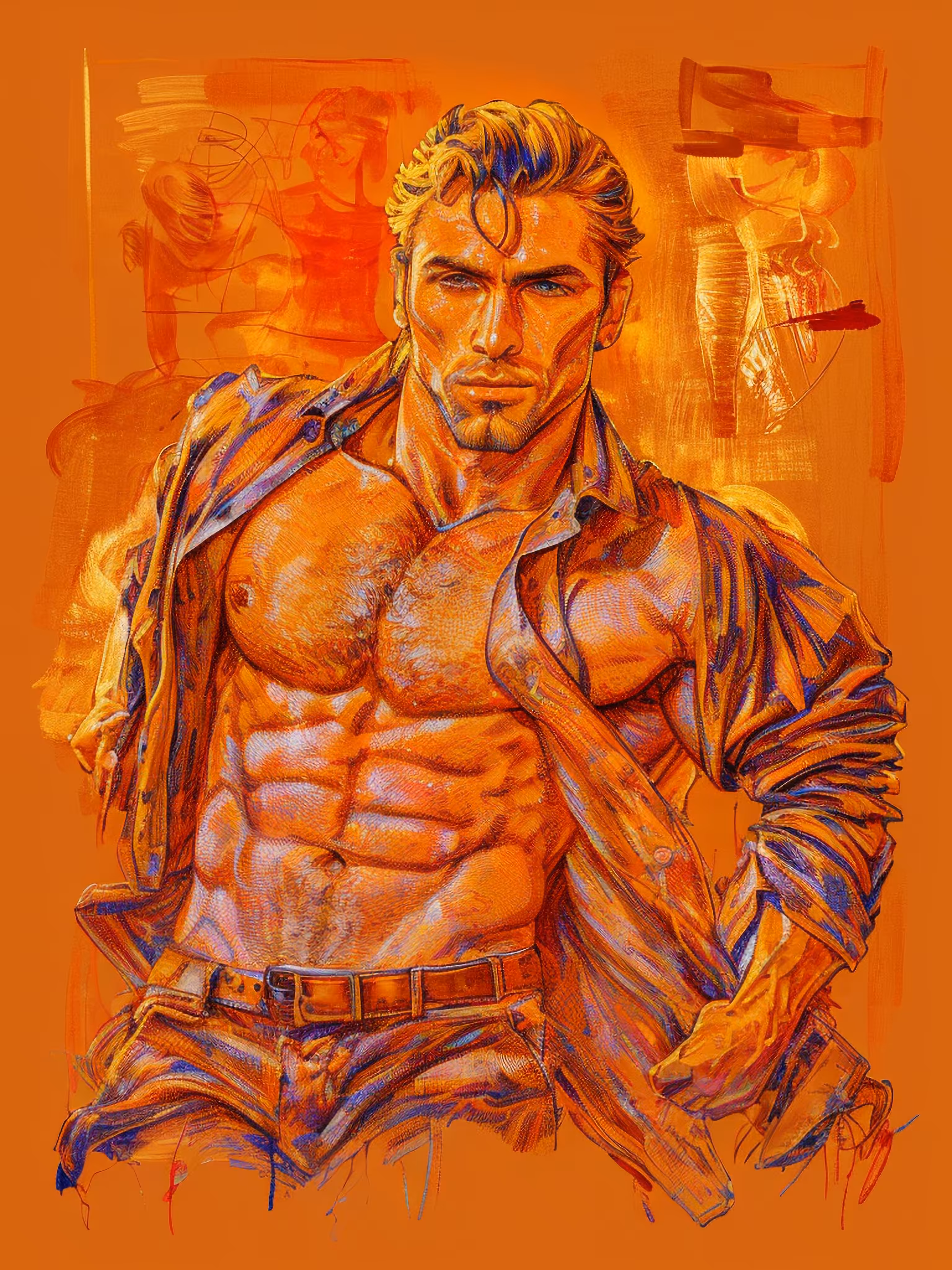 Drawing Men #10 