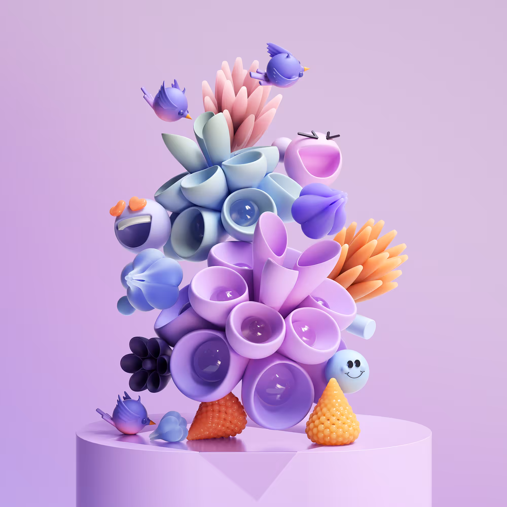 Dreamy Flowers VI