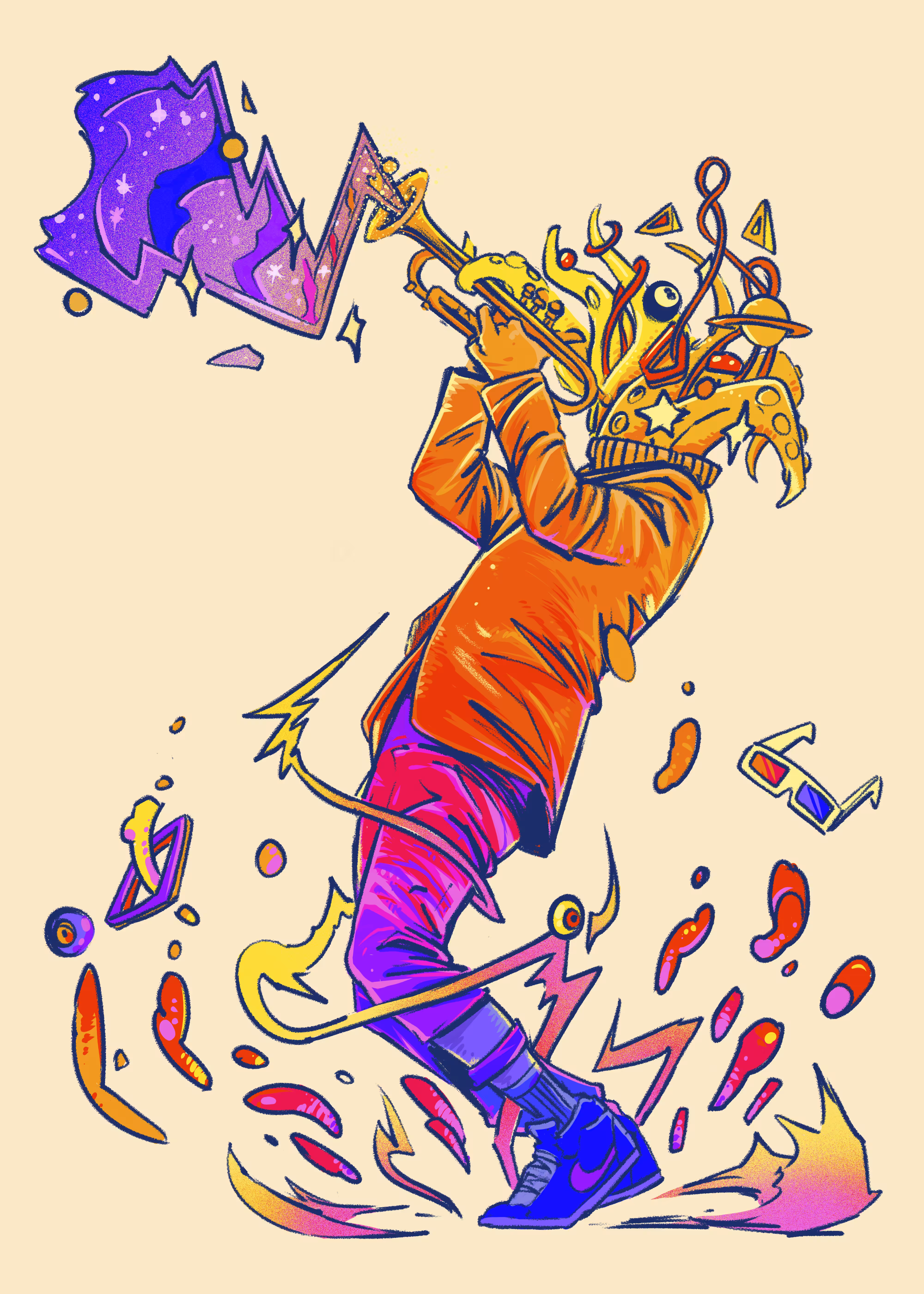 Feeling the colors