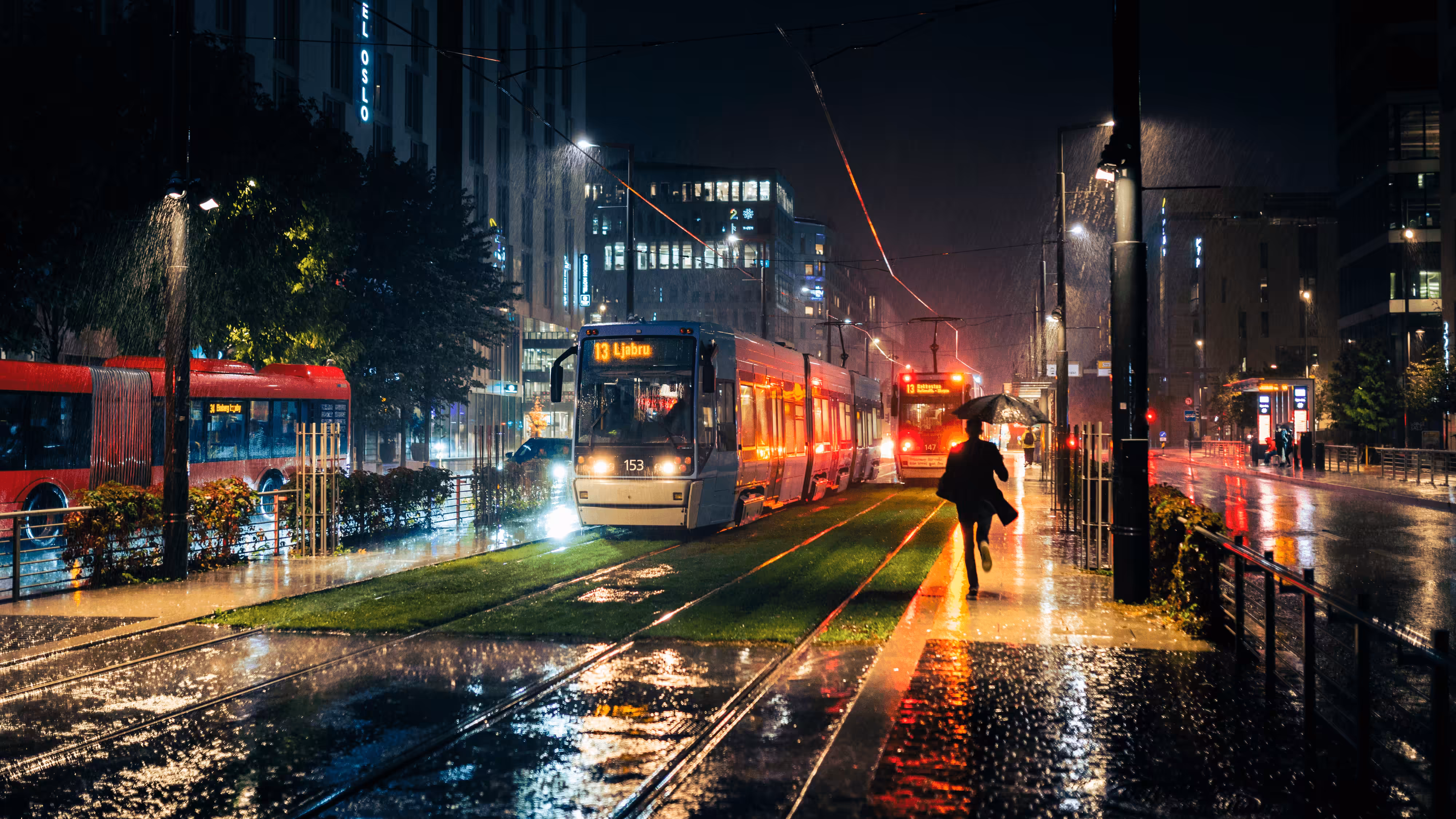 Oslo At Night