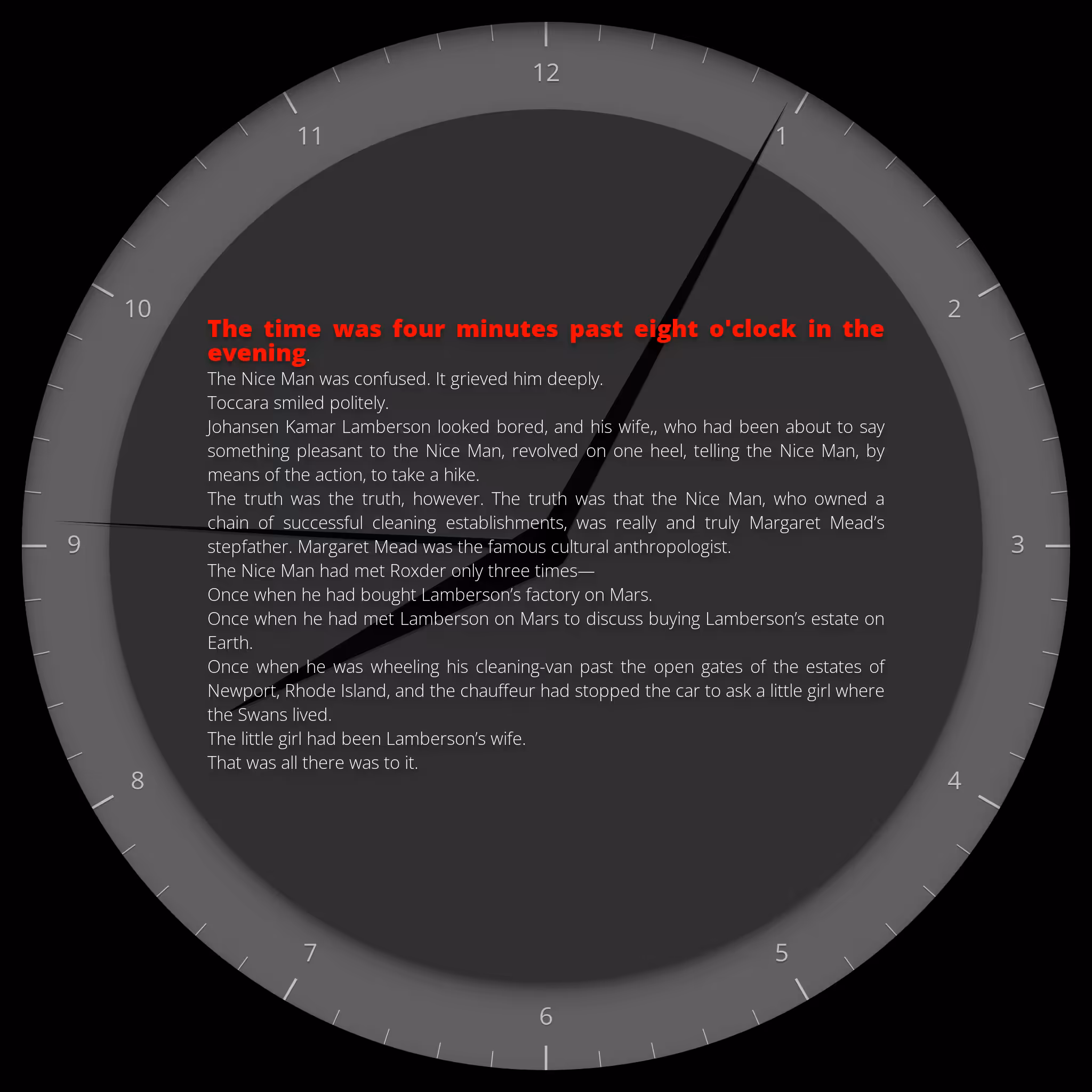 A Watch #122