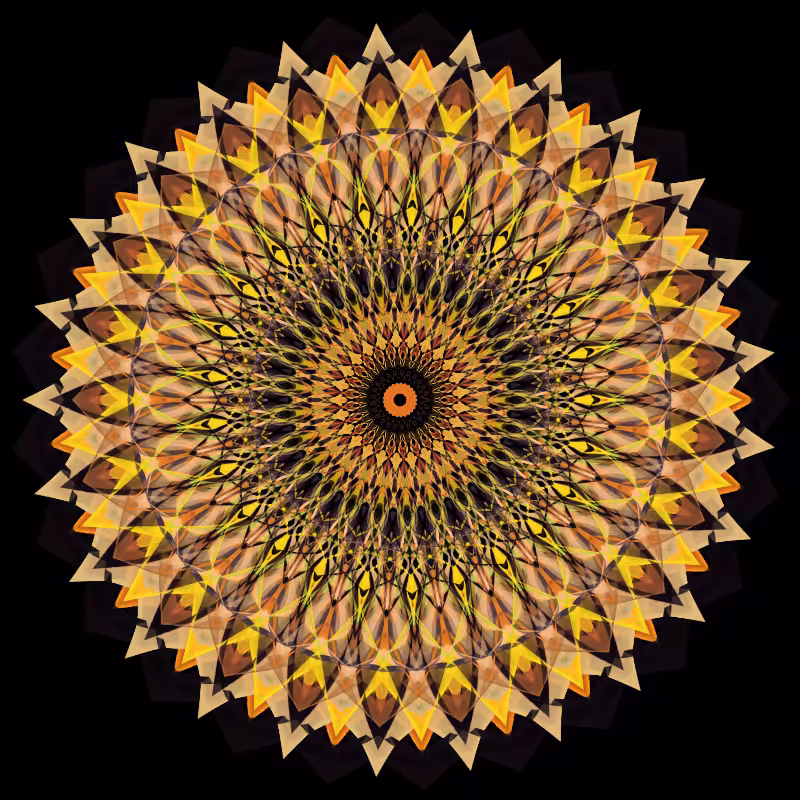 Morphing Mandala - #fxhashturnsone charity #16