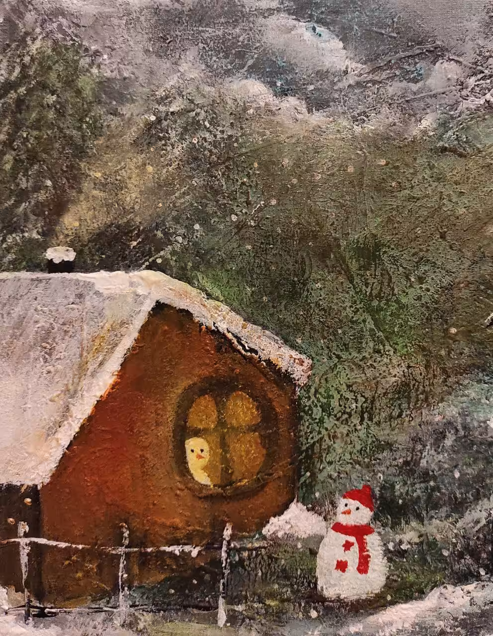 snowman in love