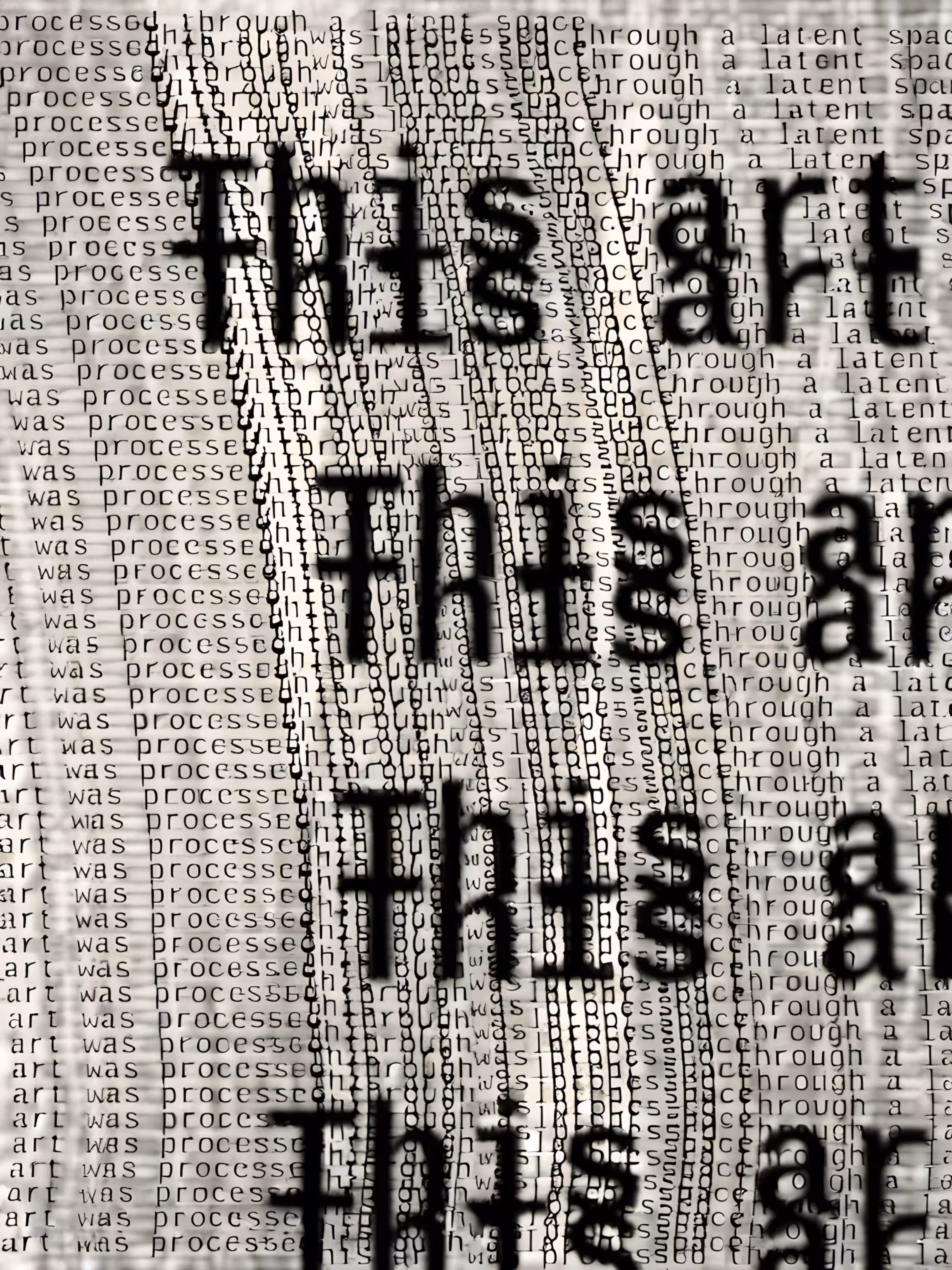 Is it AI art if a human designed it? #1