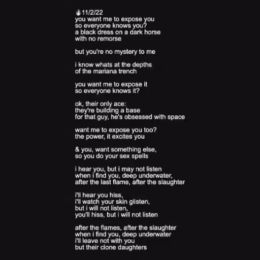 🔥11/2/22
you want m...