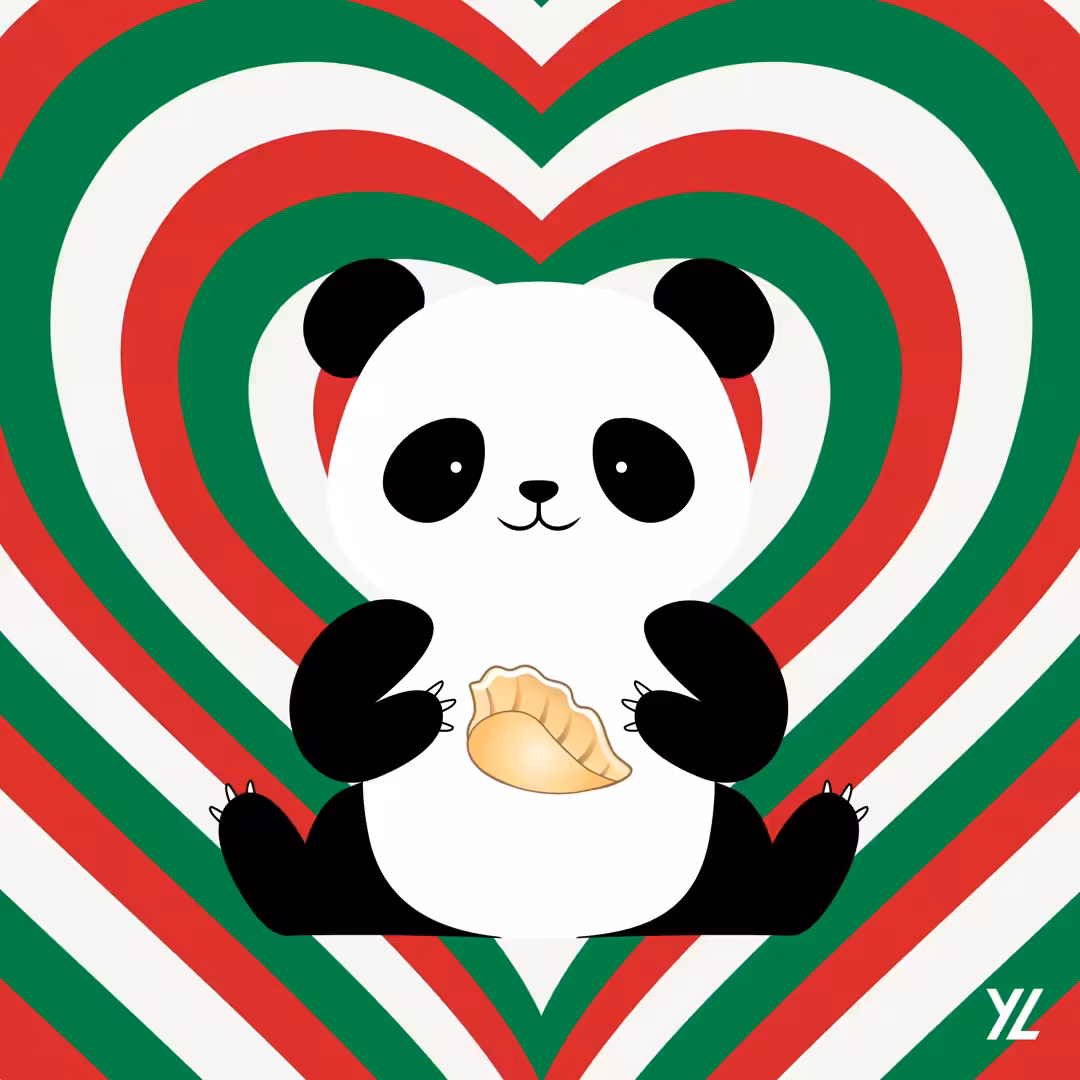 Amo Panda 💚🐼🥟🇮🇹❤️