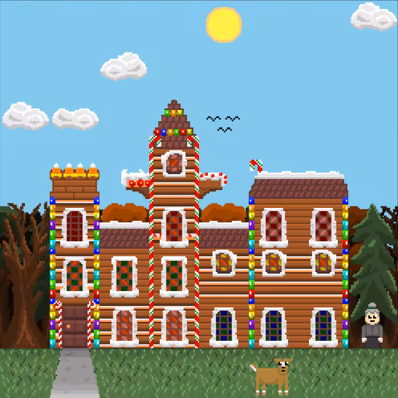 2D Mansion Candy House #108