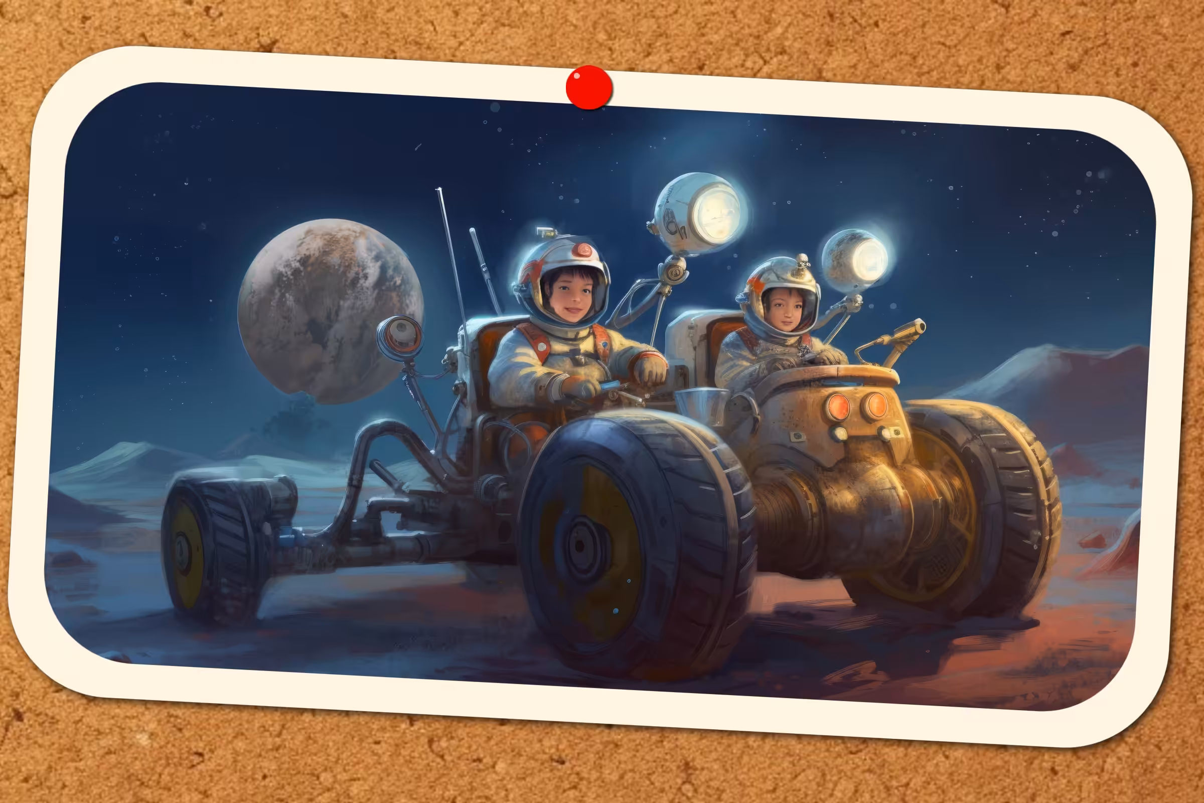 Wish You Were Here: Summer 2023: Lunar Chronicles: Our Family's Moon Landing