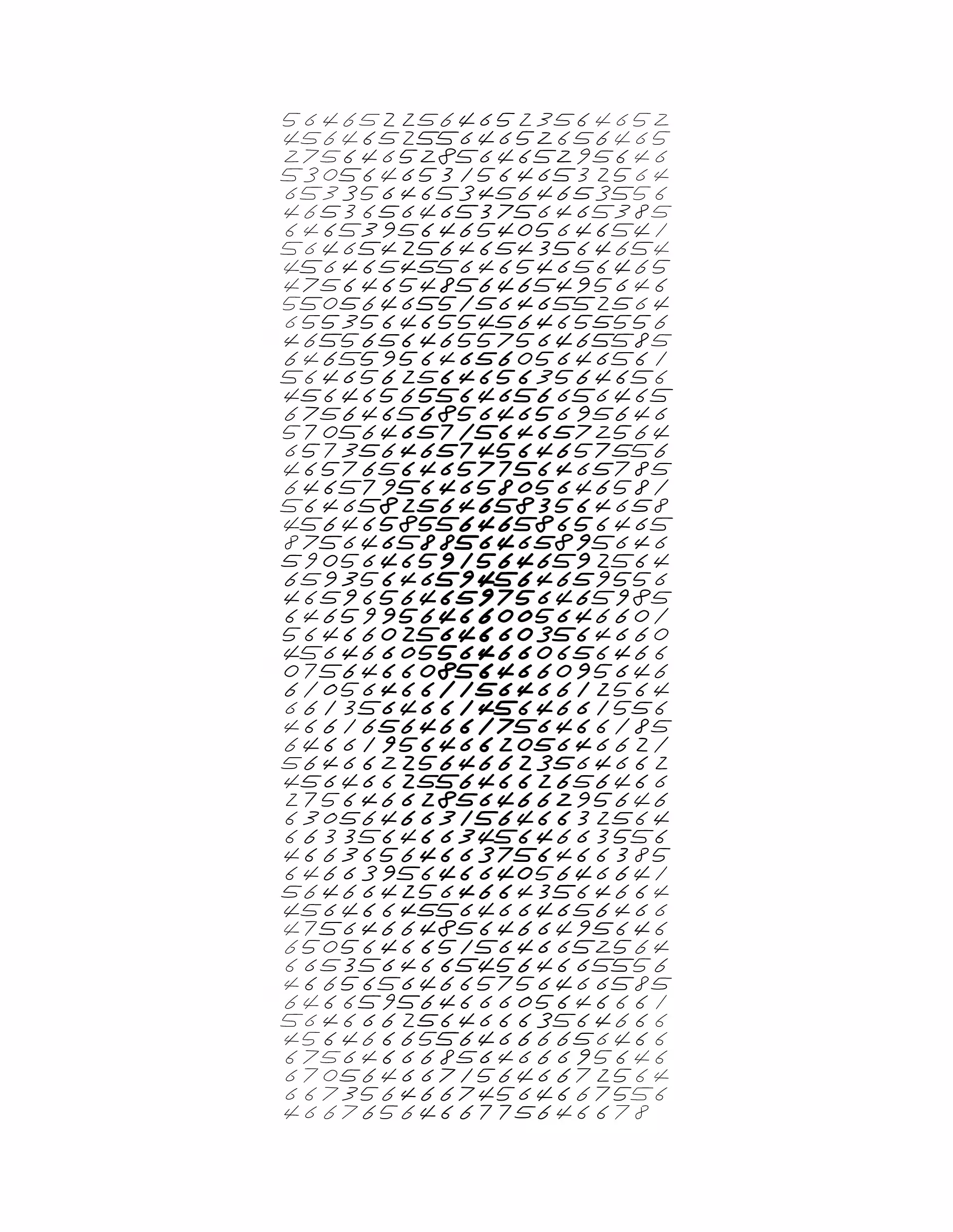 Endless (5,607,250 to Infinity) #117