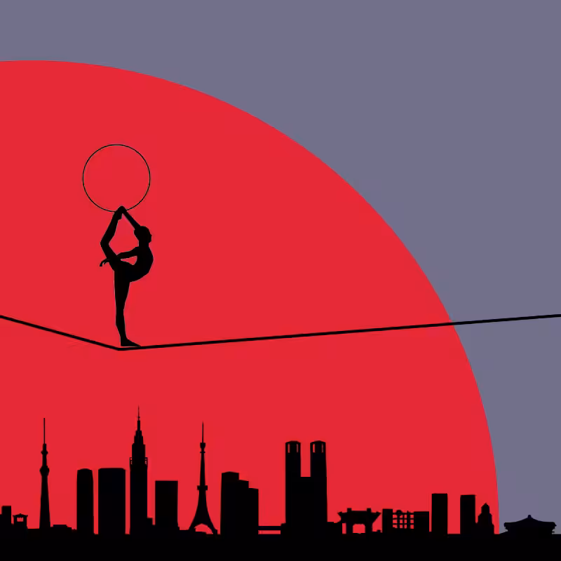 Dancing over the city #19