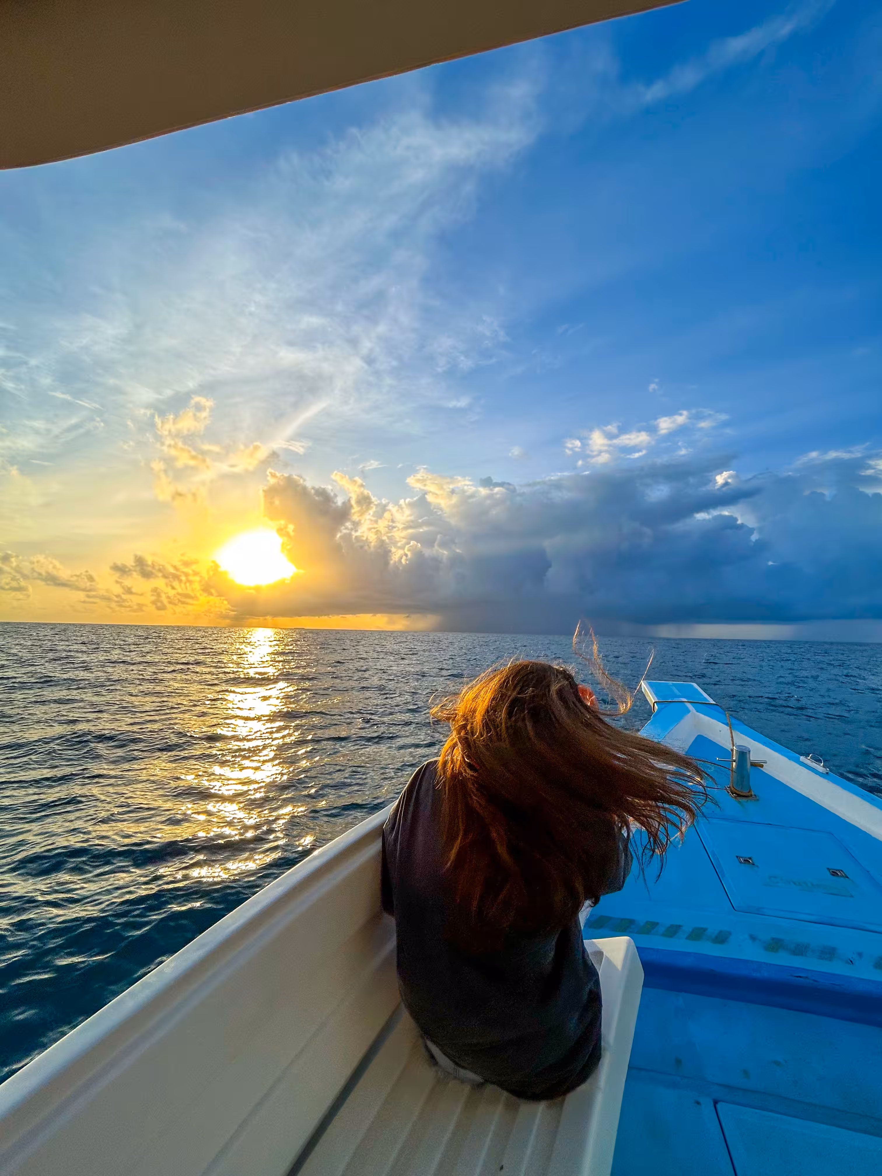 In the middle of the Indian Ocean