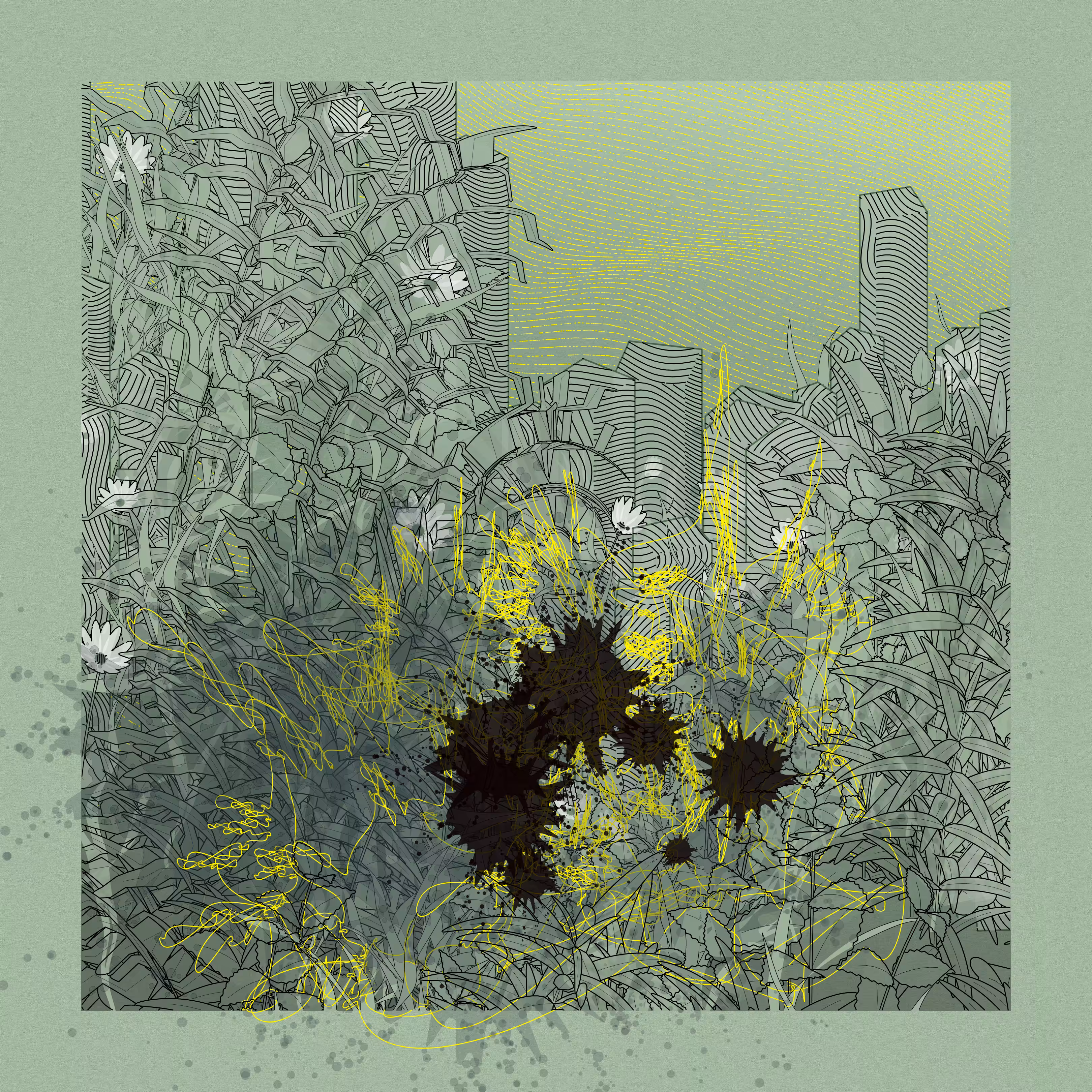 Landscape with Carbon Capture #11369