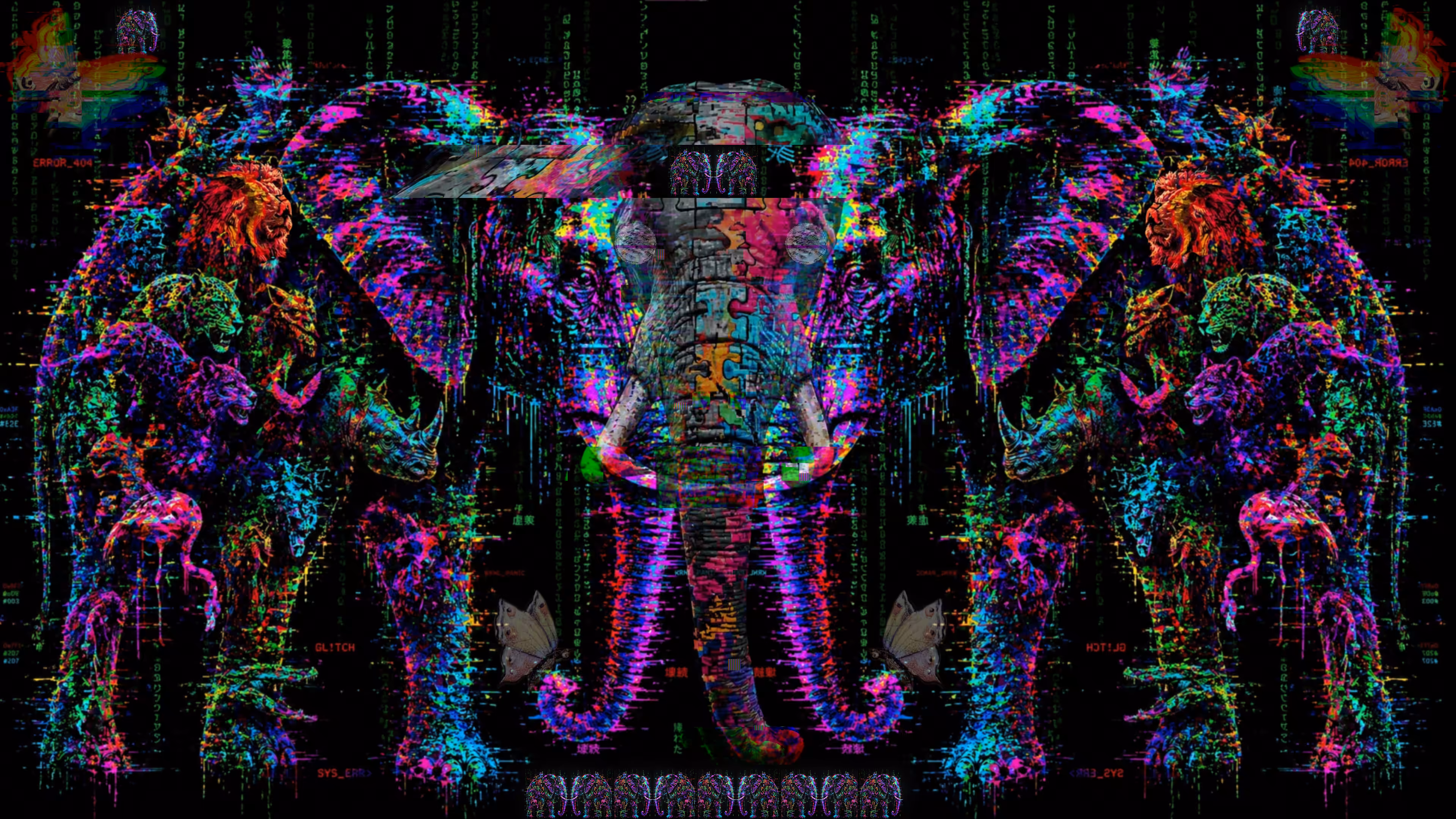Glitch of the Third Elephant