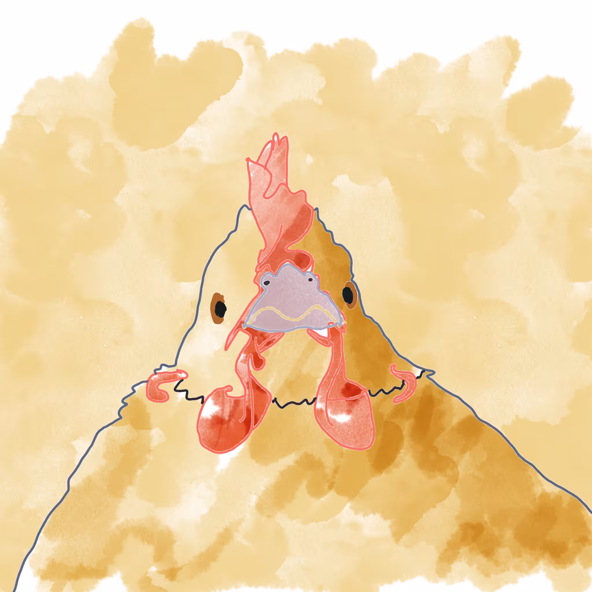 Feathery Friend #96