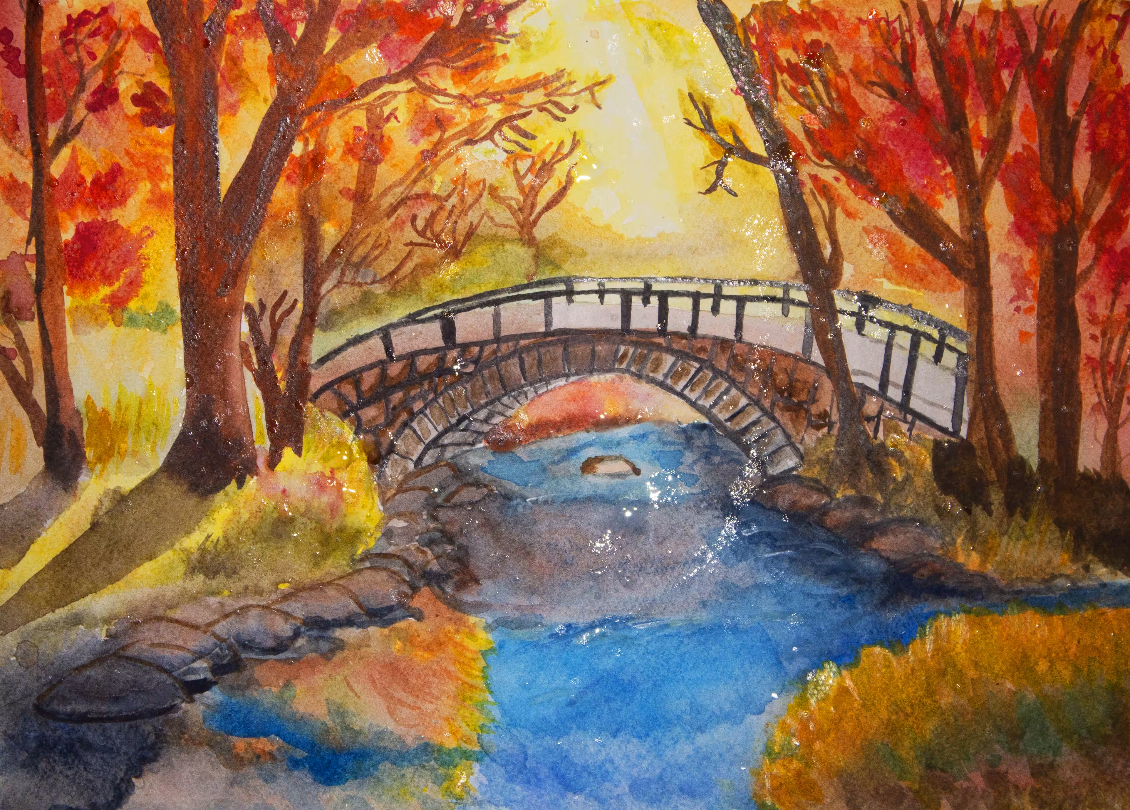 Physical art: Place of Inspiration, After the Rain