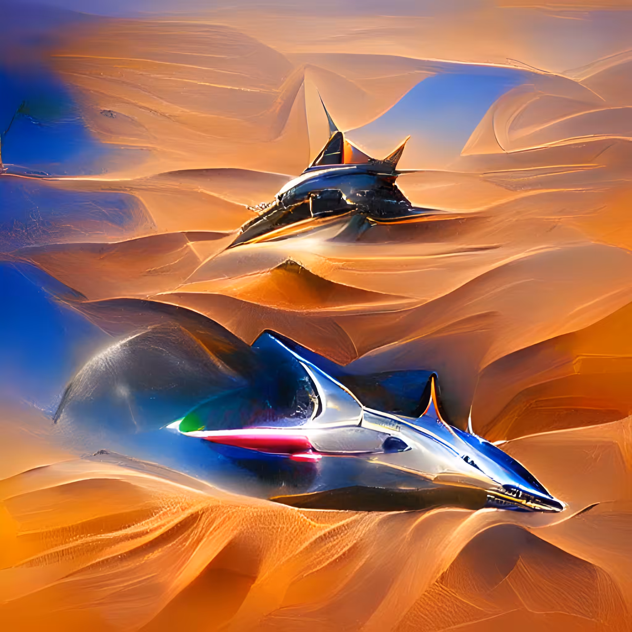 Dolphins in the Desert #02