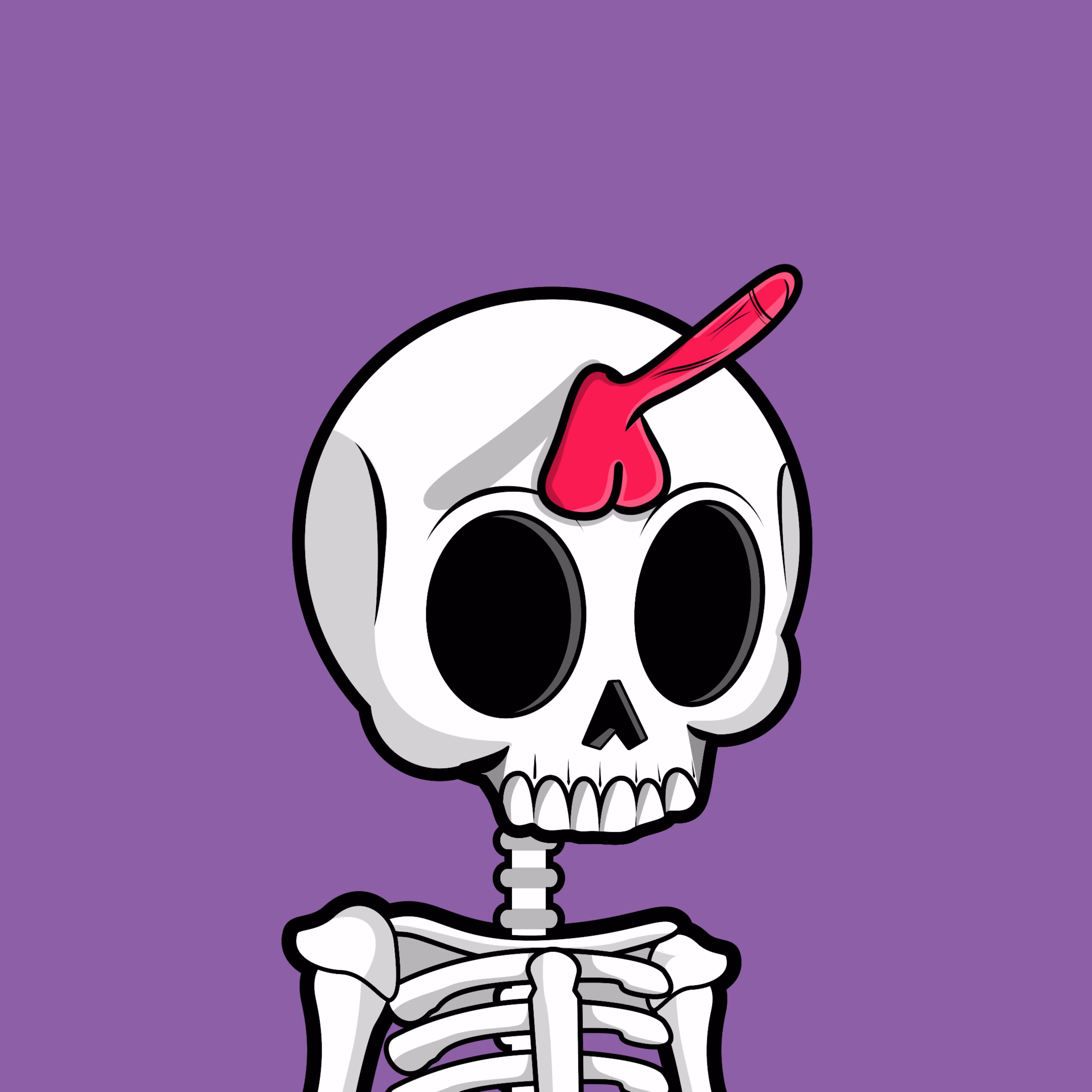 Edgar The Skeleton -  Dildo #269