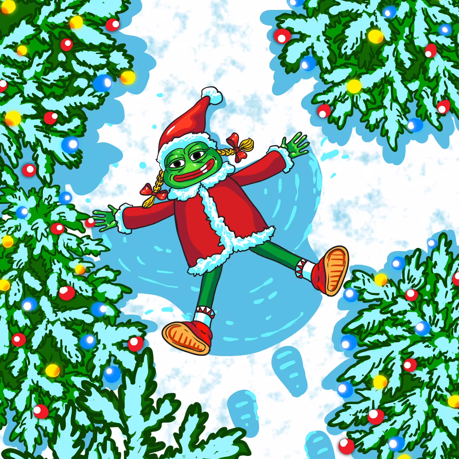 Tis the Season Pepe