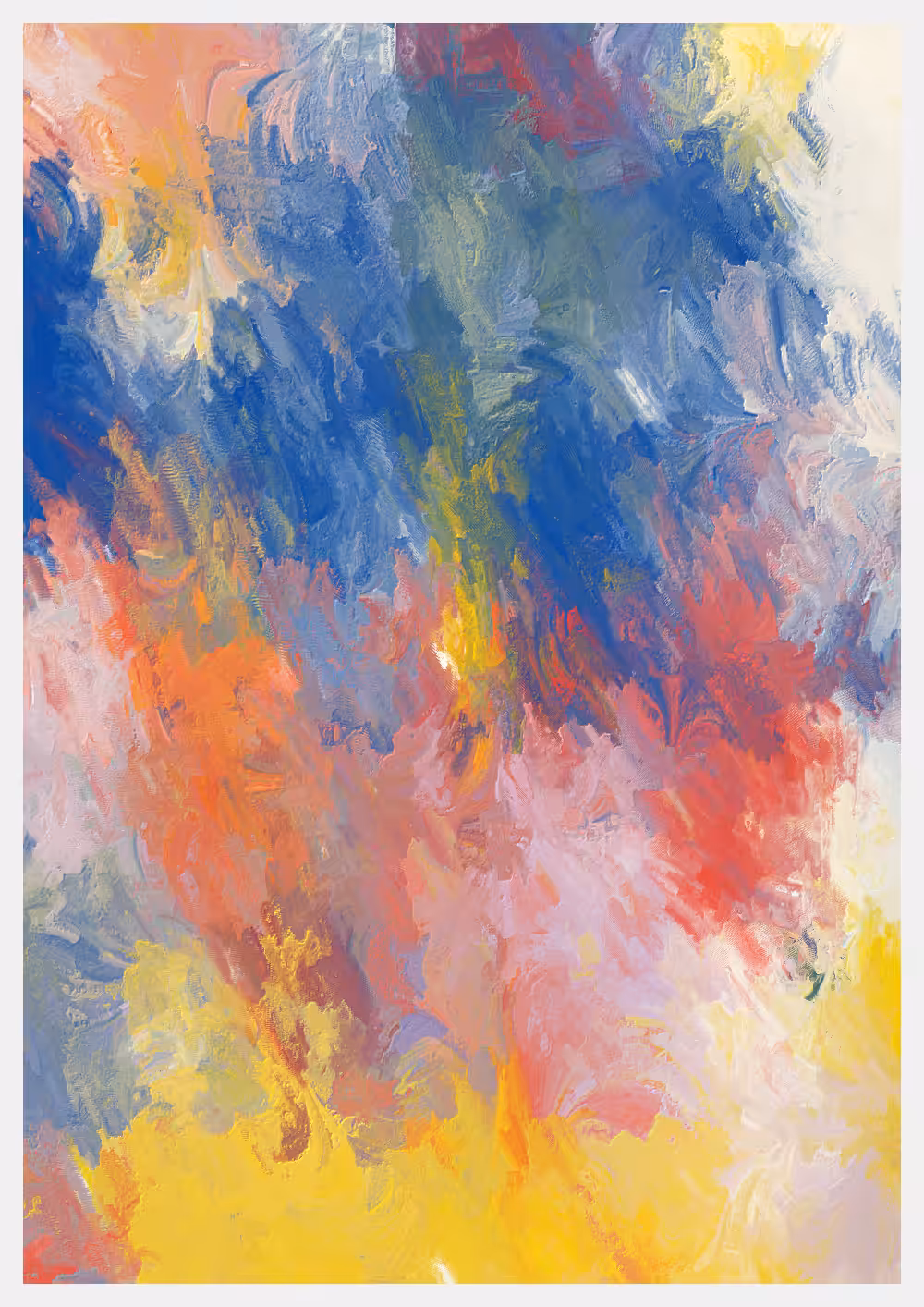 Paysages chromatiques B  #114