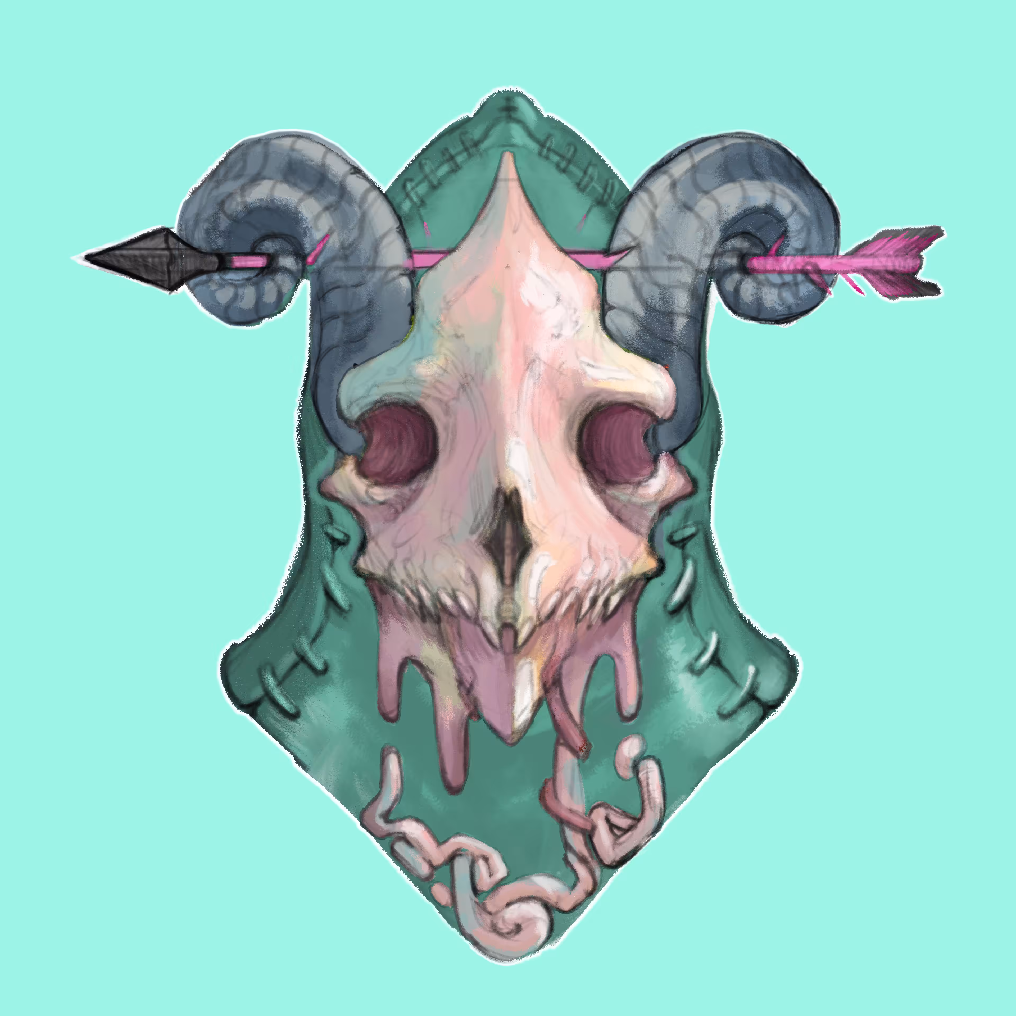 "Skull Bunny" NFT Collectible