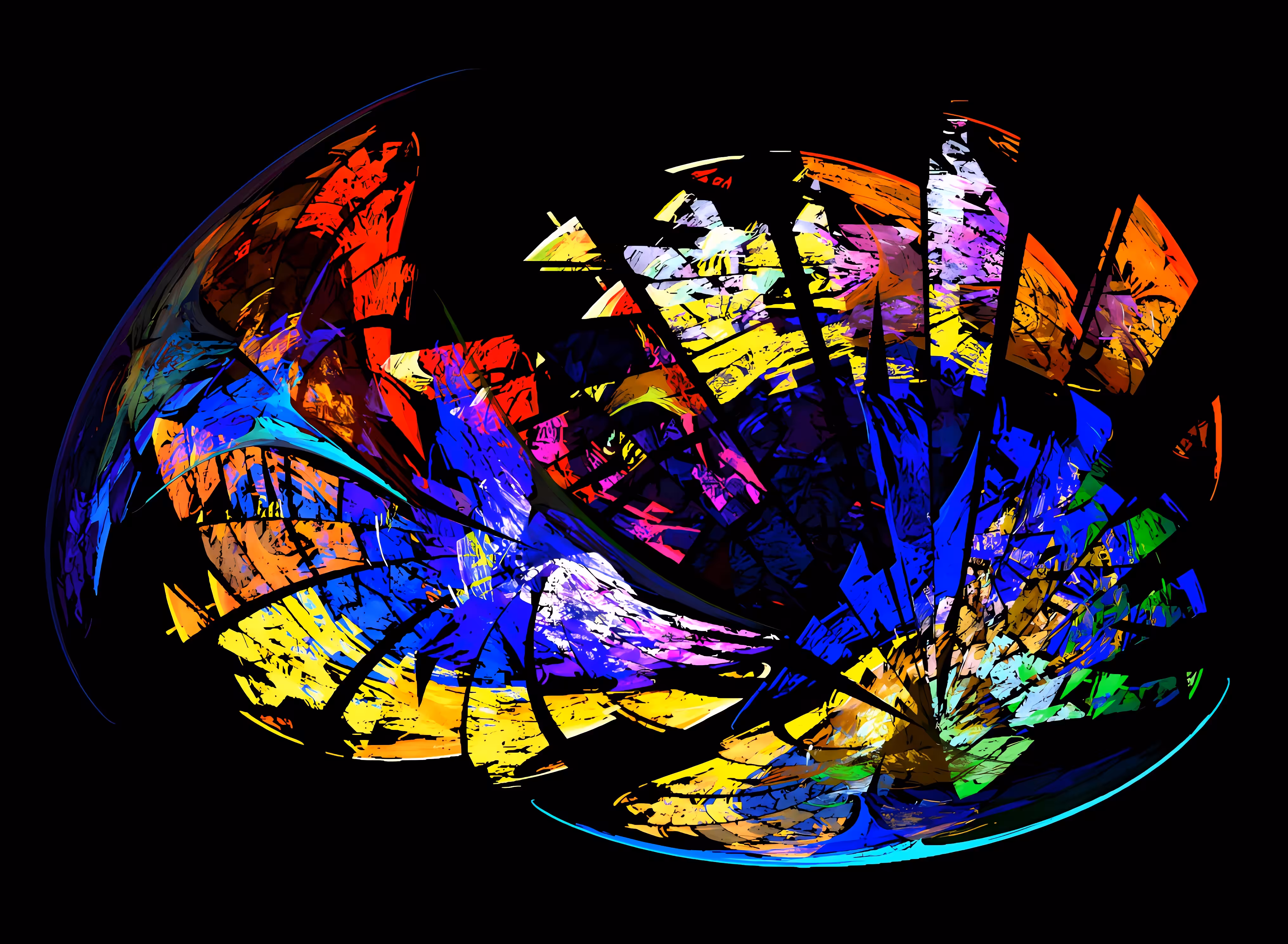 Raw Fractal Cuts - #004 - Transformation Matrix