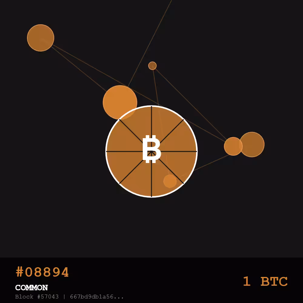 Bitcoin Pizza Genesis: 10K — COMMON Edition | May 22, 2010 - The Day Everything Changed