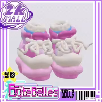 2KMall - set 04 - pinky aircloud sneakers