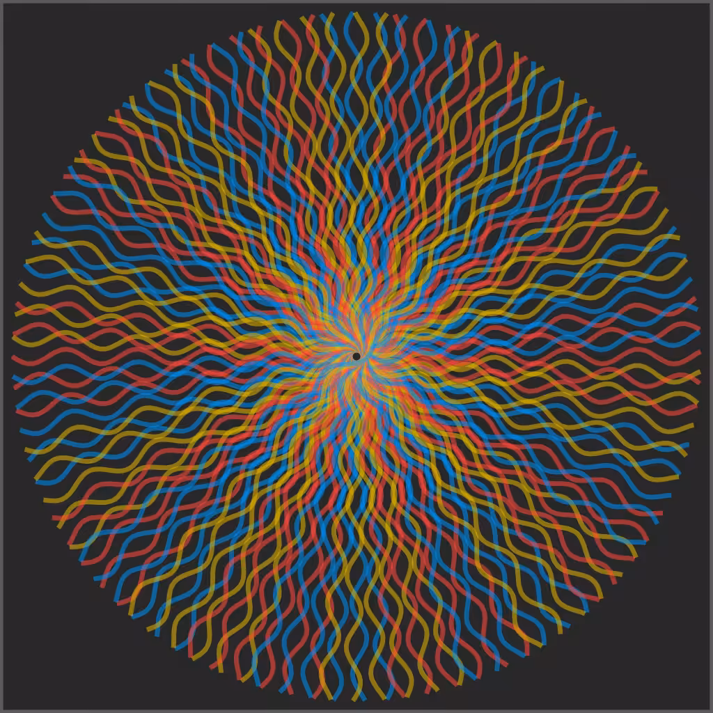 Waves of color