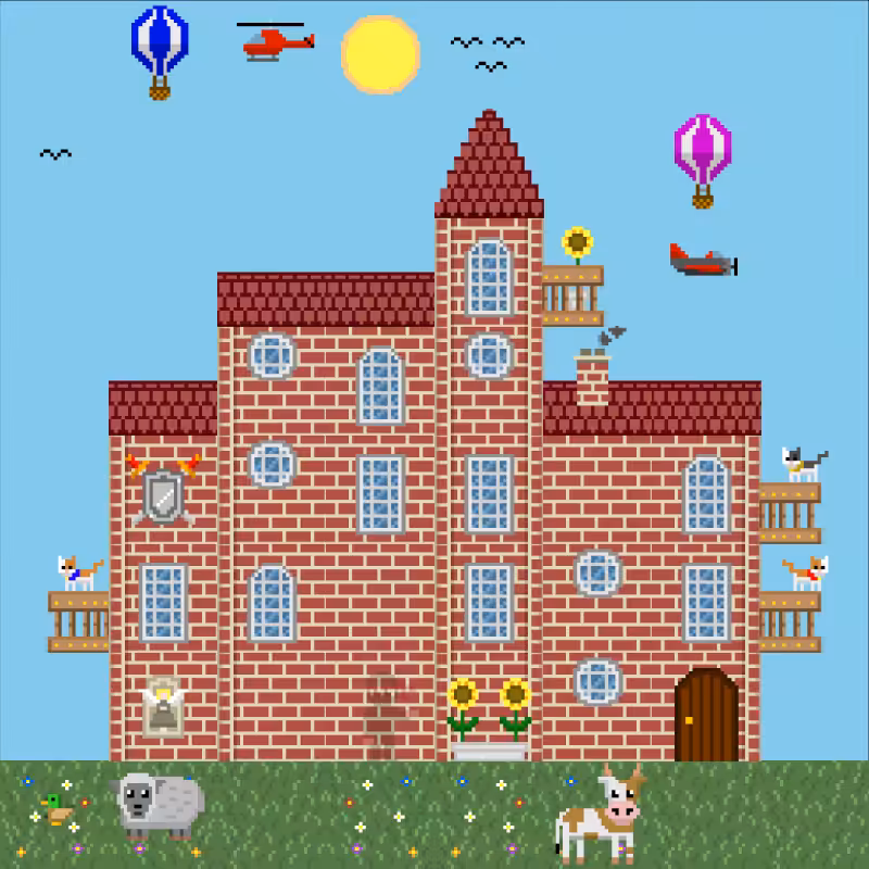 2D Mansion #384