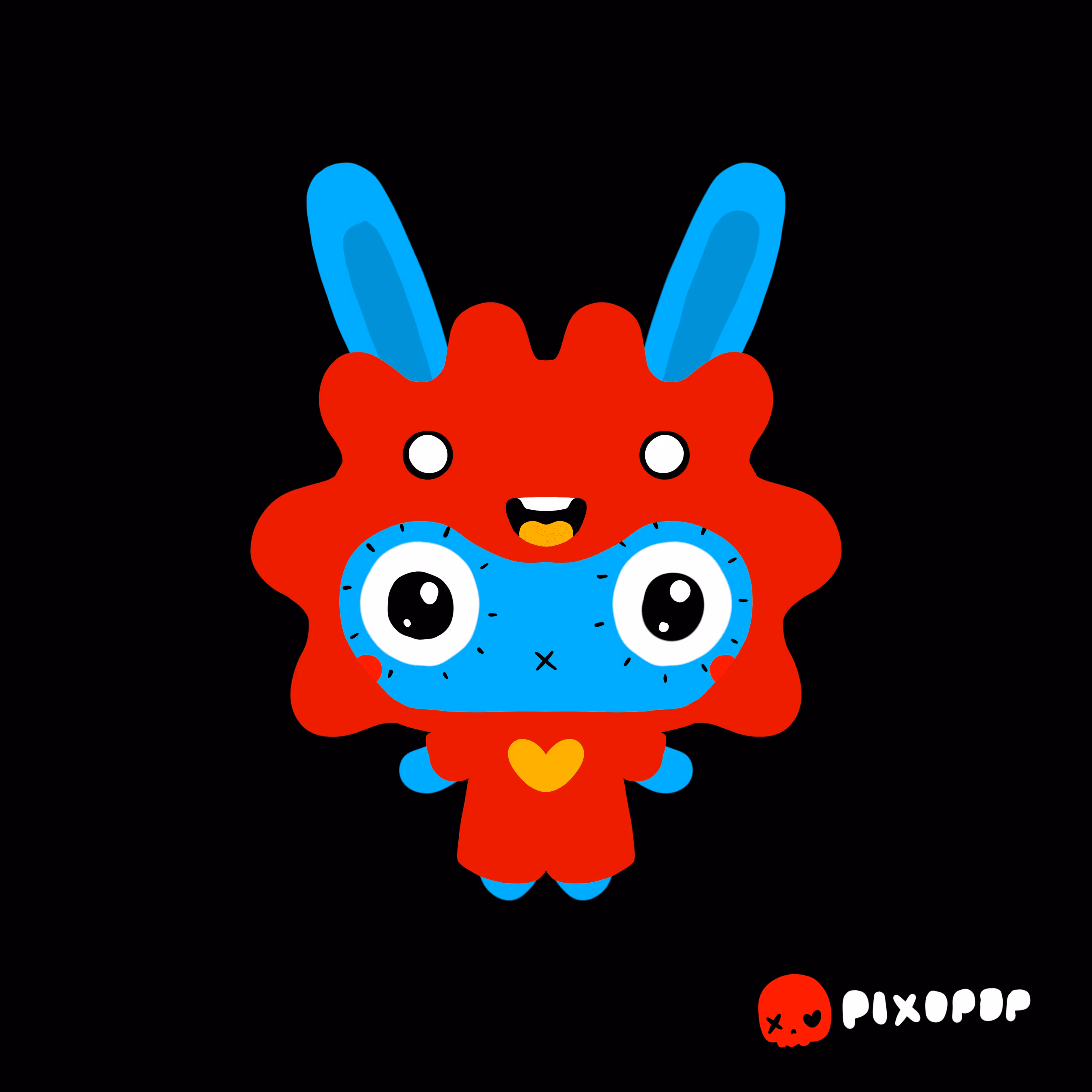 PIXOPOP CUTIES: Stitch Bunny #61
