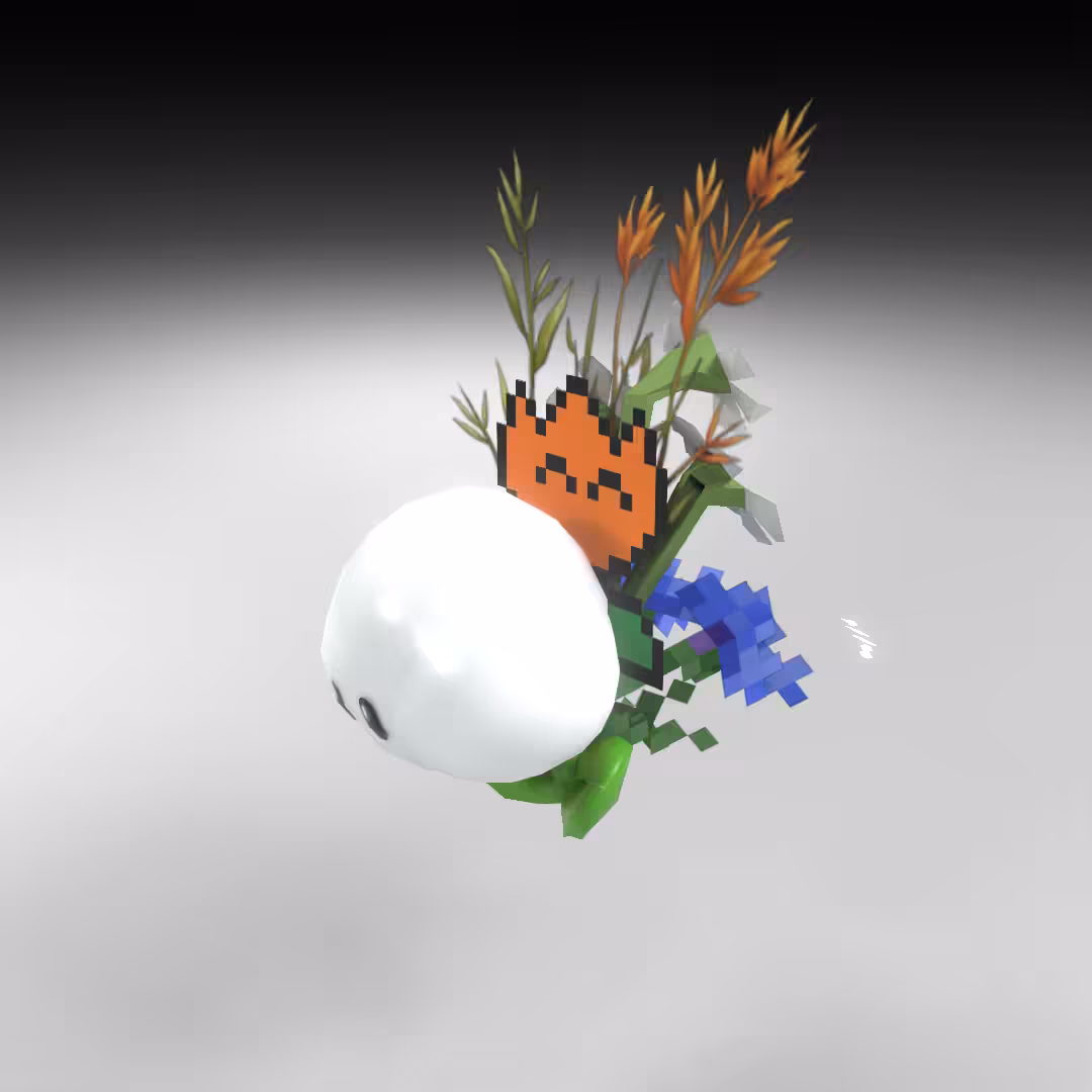 Out-Game Flowers (Small Bouquets): Hand-hacked Bouquet 35