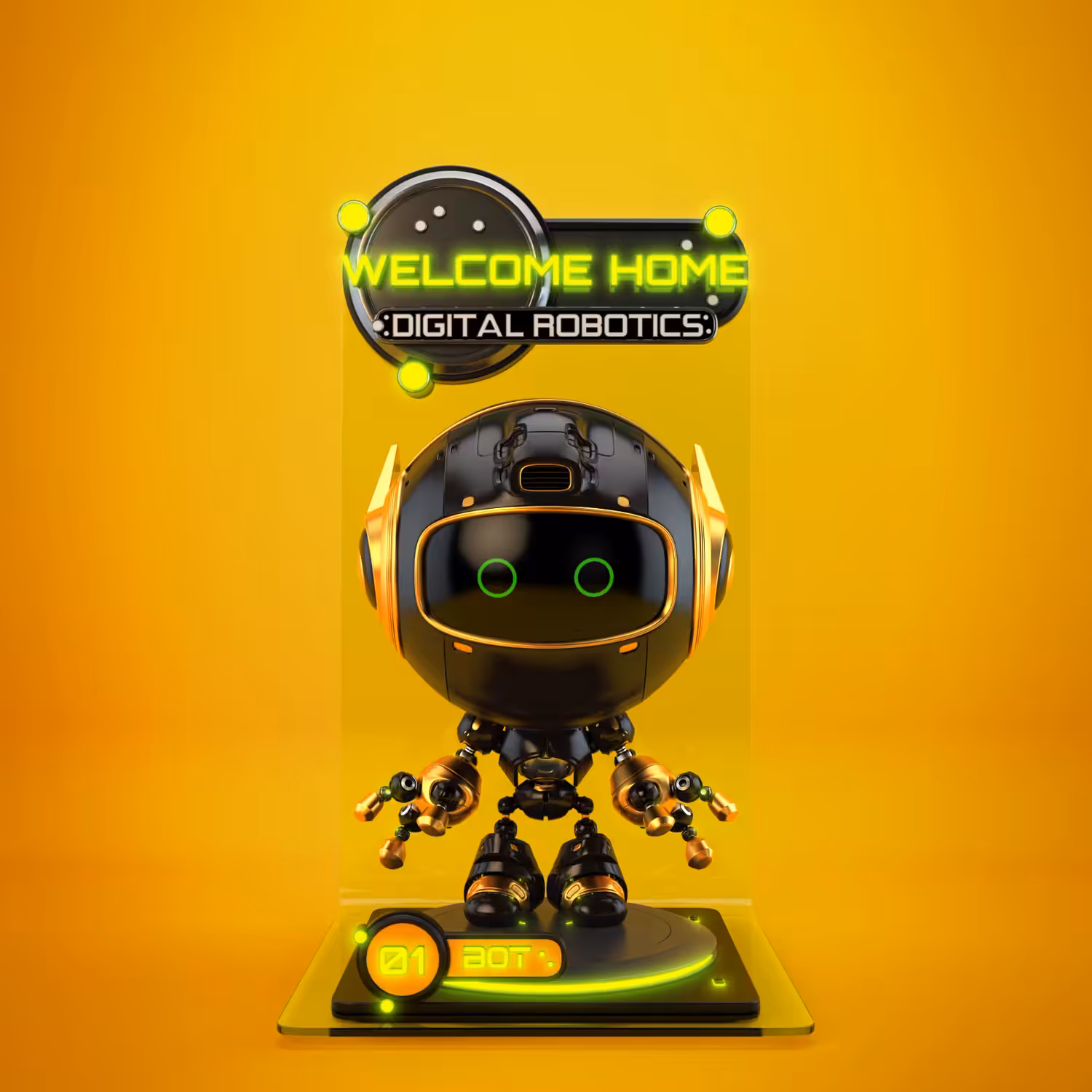 #01 GOLDEN BOT 