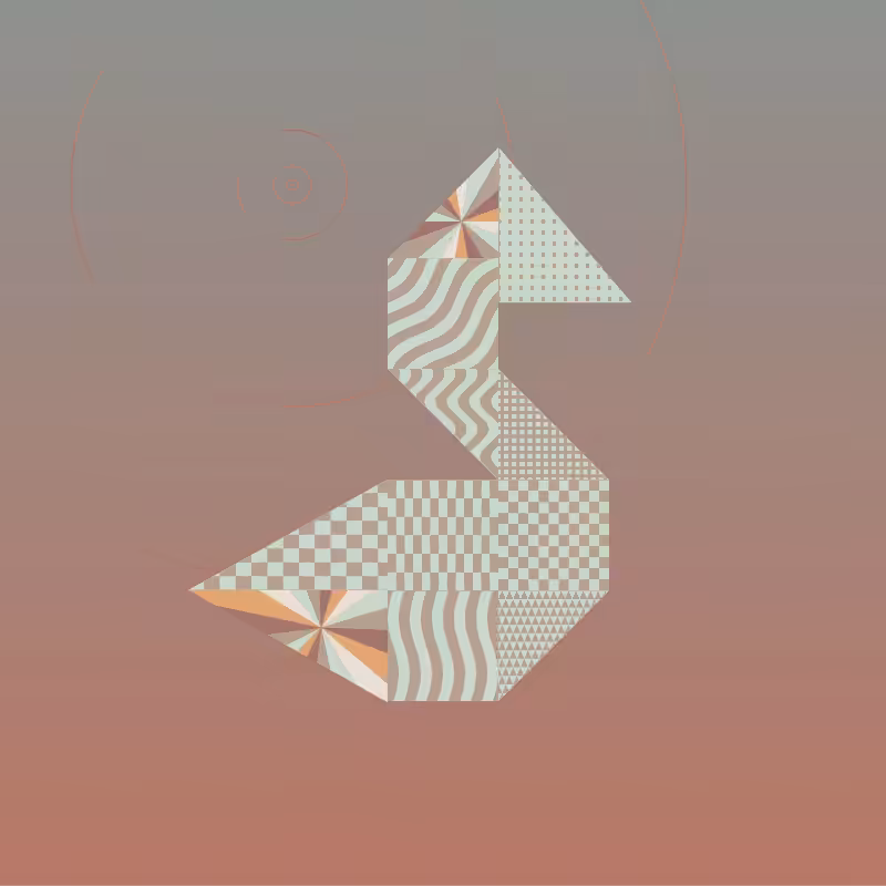 Generative Swans #17