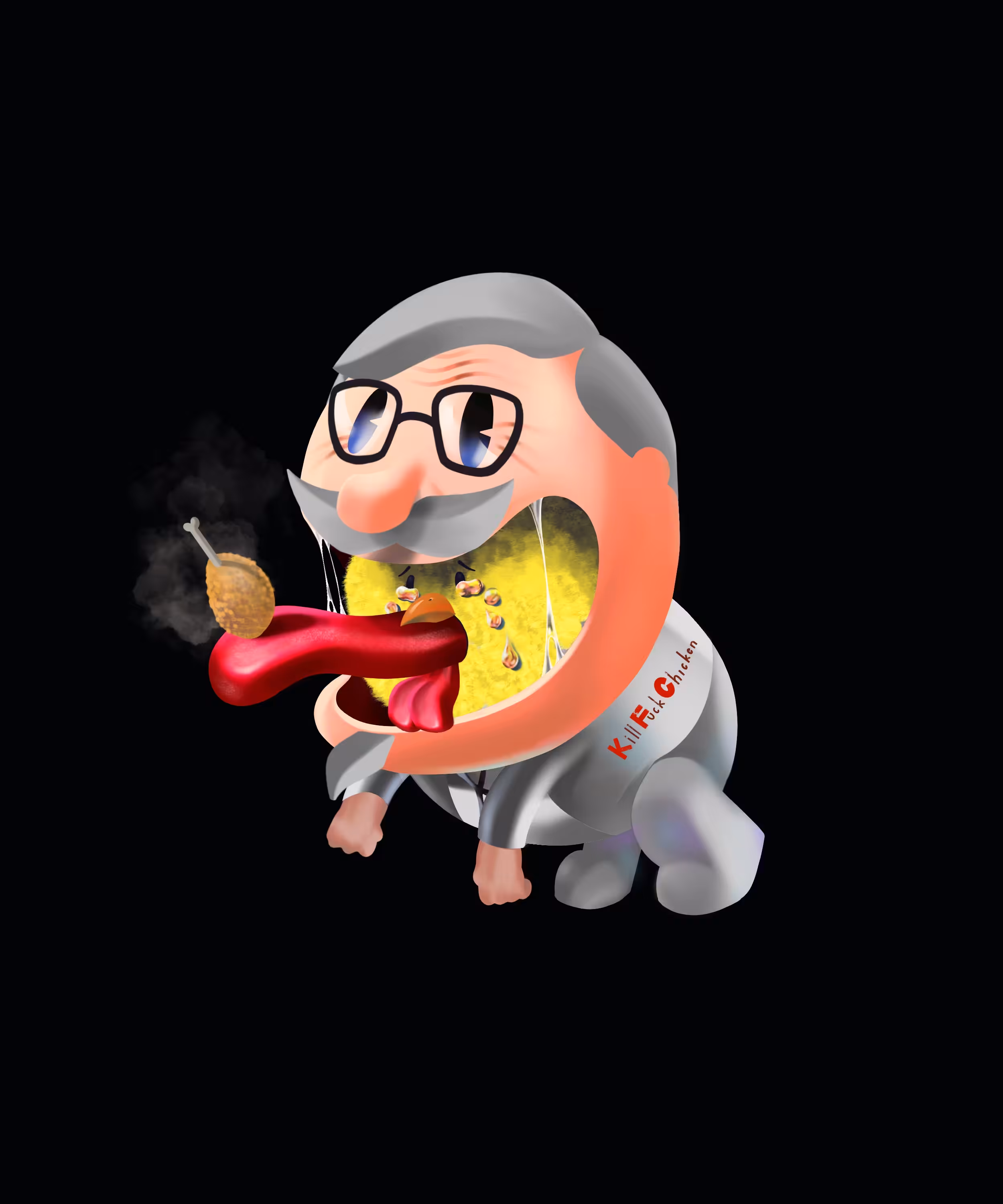 047 Don't cry Chicken .Colona Stander is here.