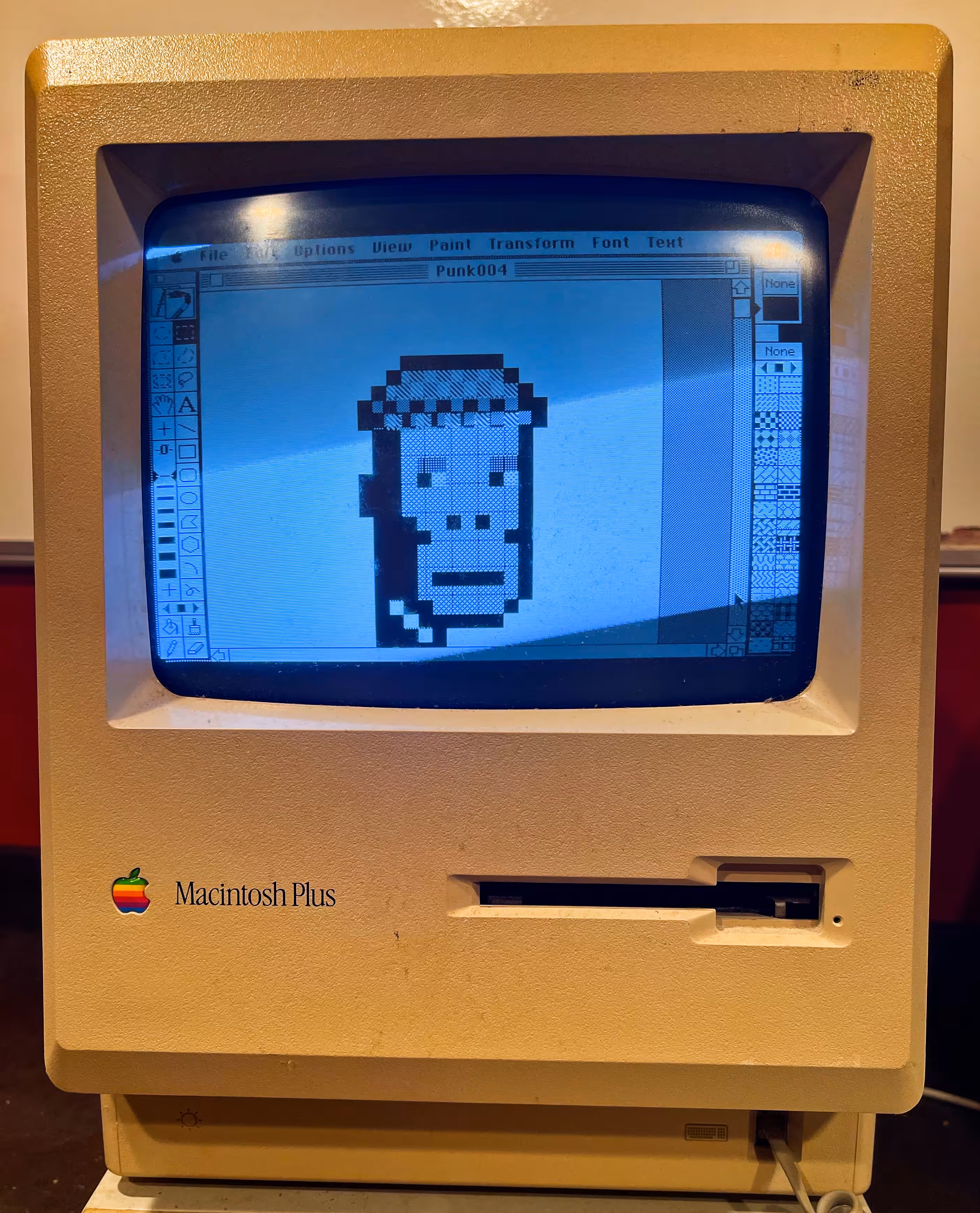 Mac Plus Ape CryptoPunk (1992)