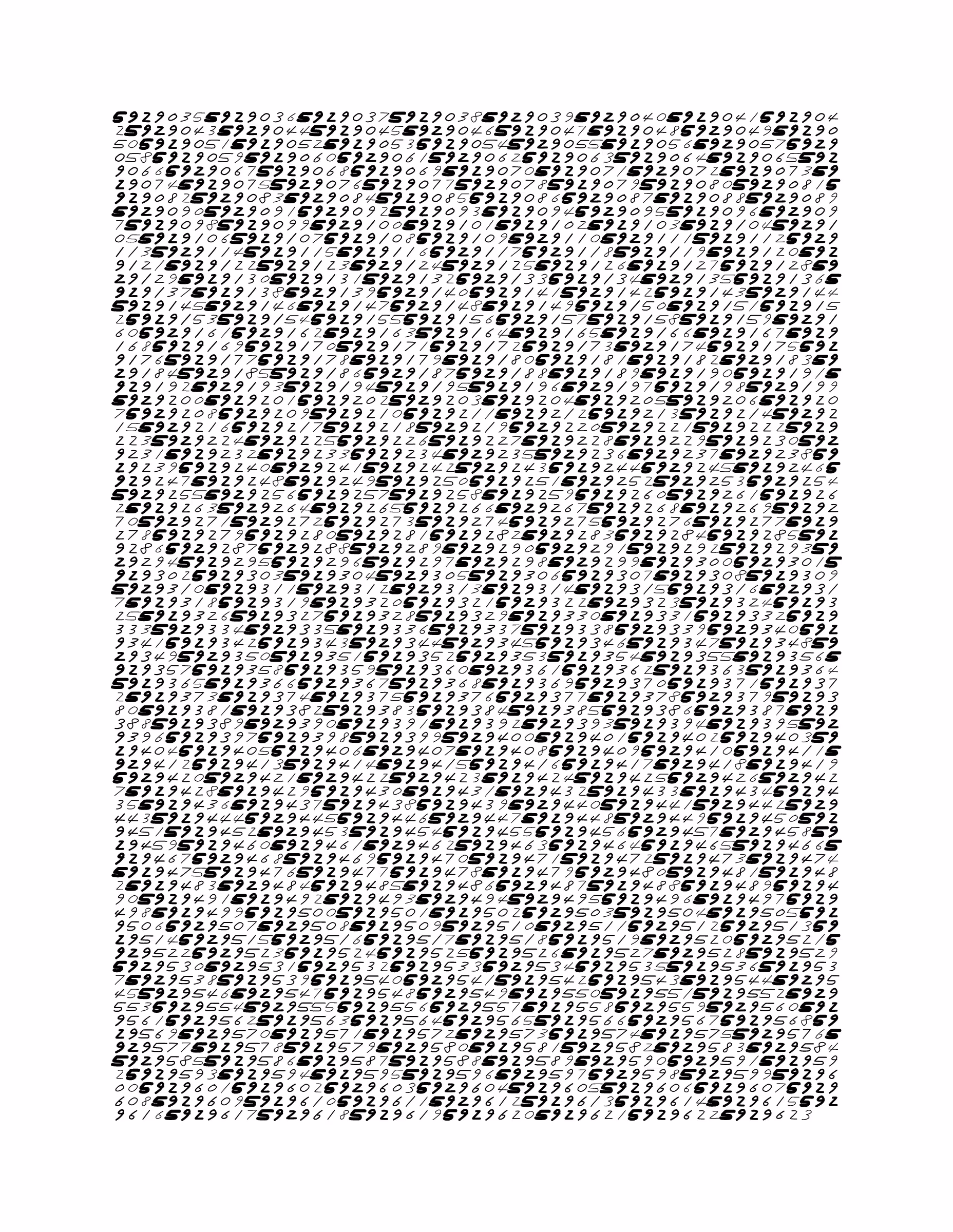 Endless (5,607,250 to Infinity) #1100