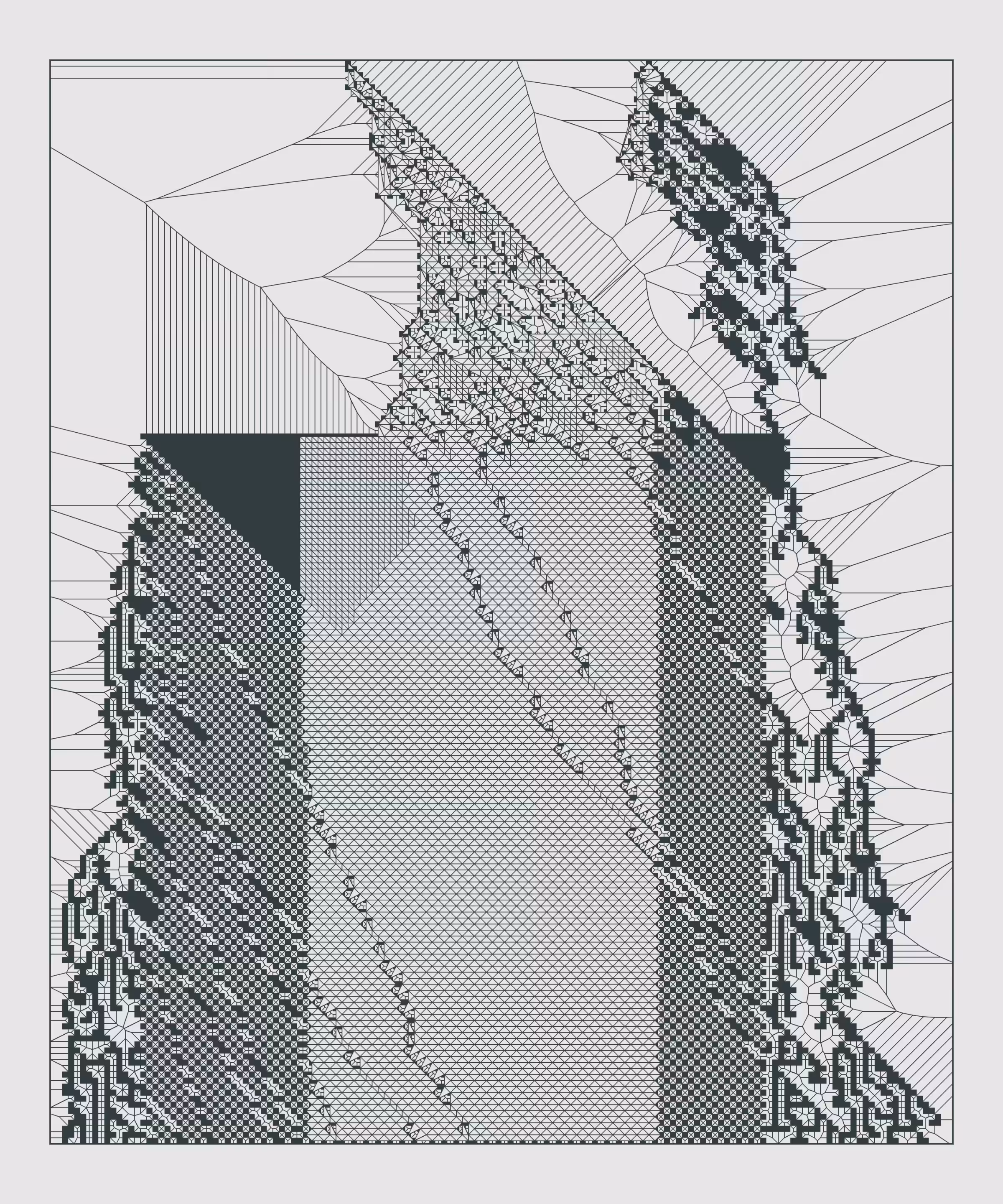 diagonal flow