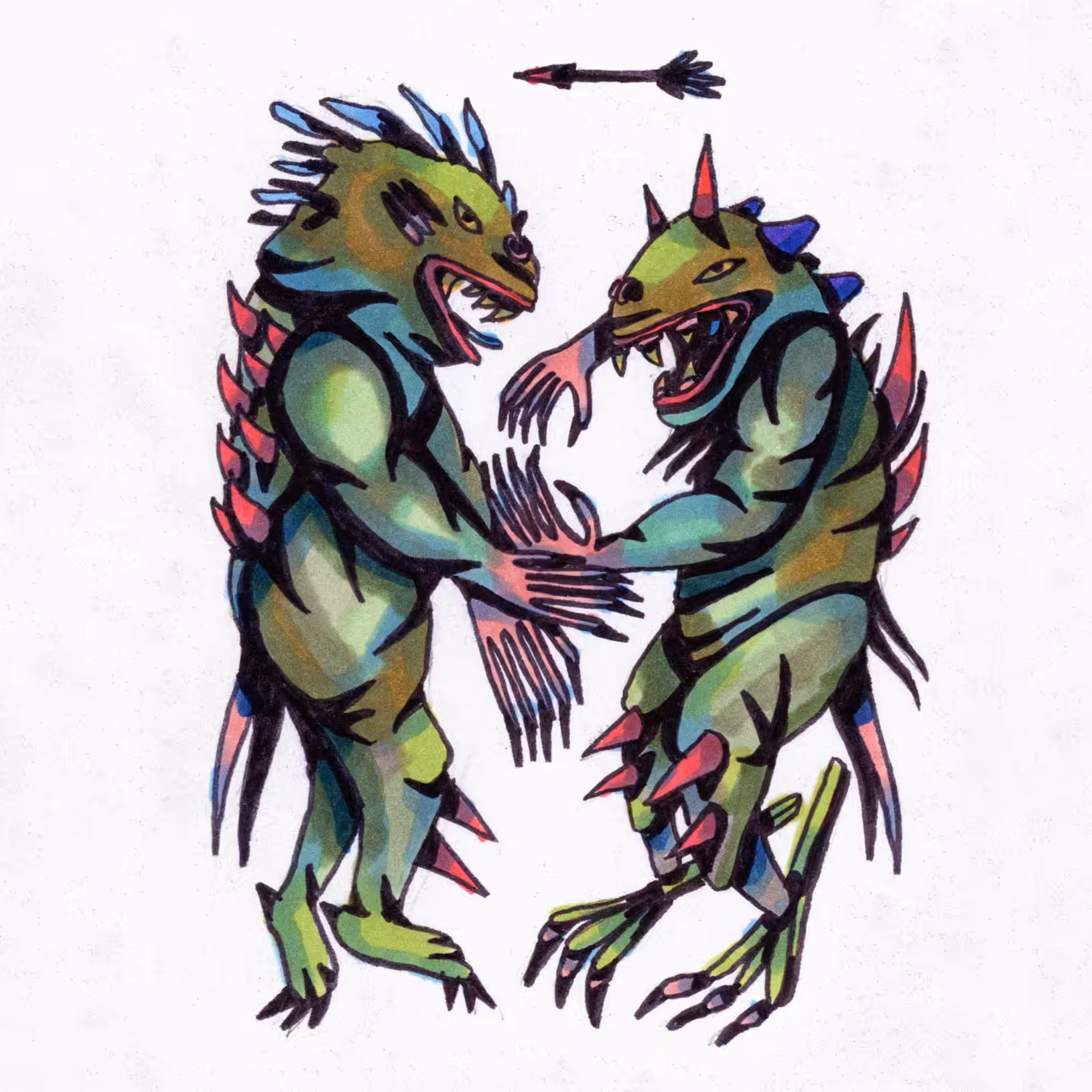 mating dance