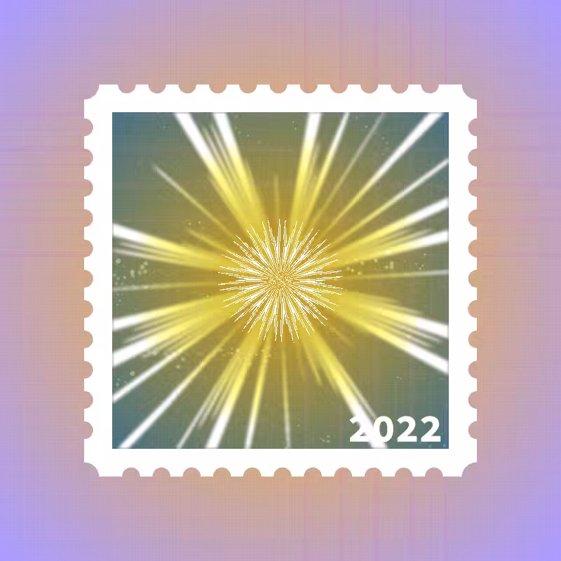 Snowflake stamp #23