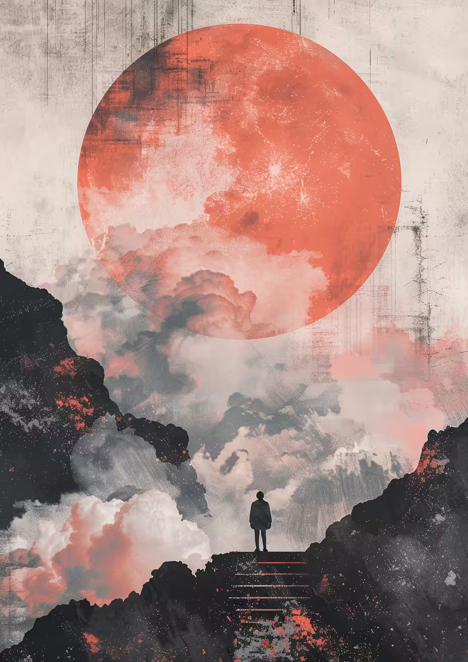 Red moon