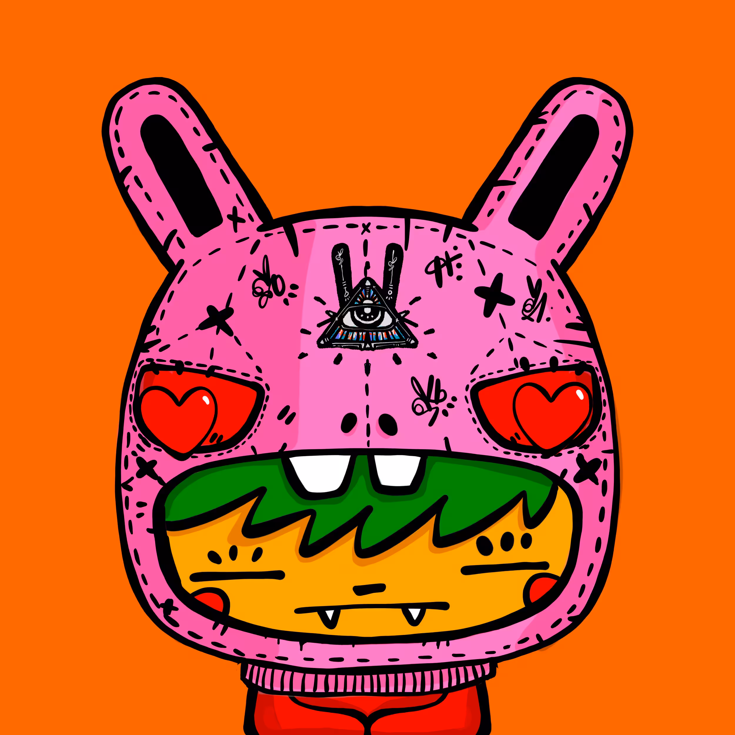 TOKYO PUNKS | BAD BUNNIES: TKP BAD BUNNY #0078