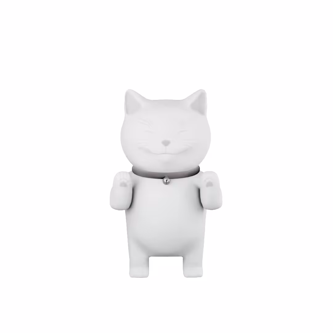 #3 Maneki-Neko Series [Shiro/Gin] —  Both Paws
