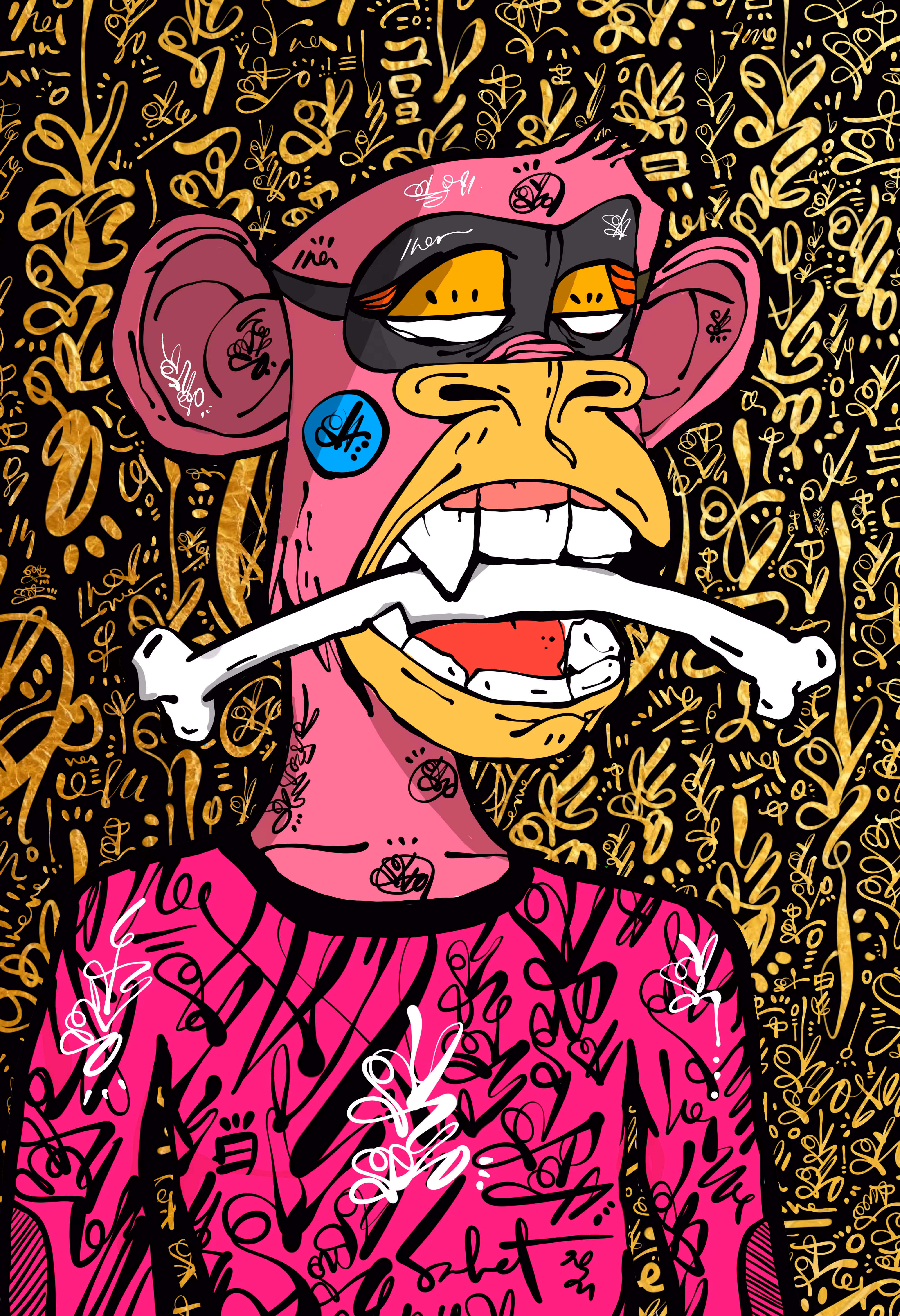 Primal Pink Ape 2021 SABET X BAYC / SPECIAL EDITION