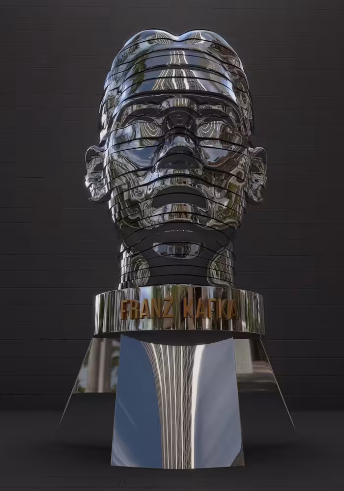 Franz Kafka statue