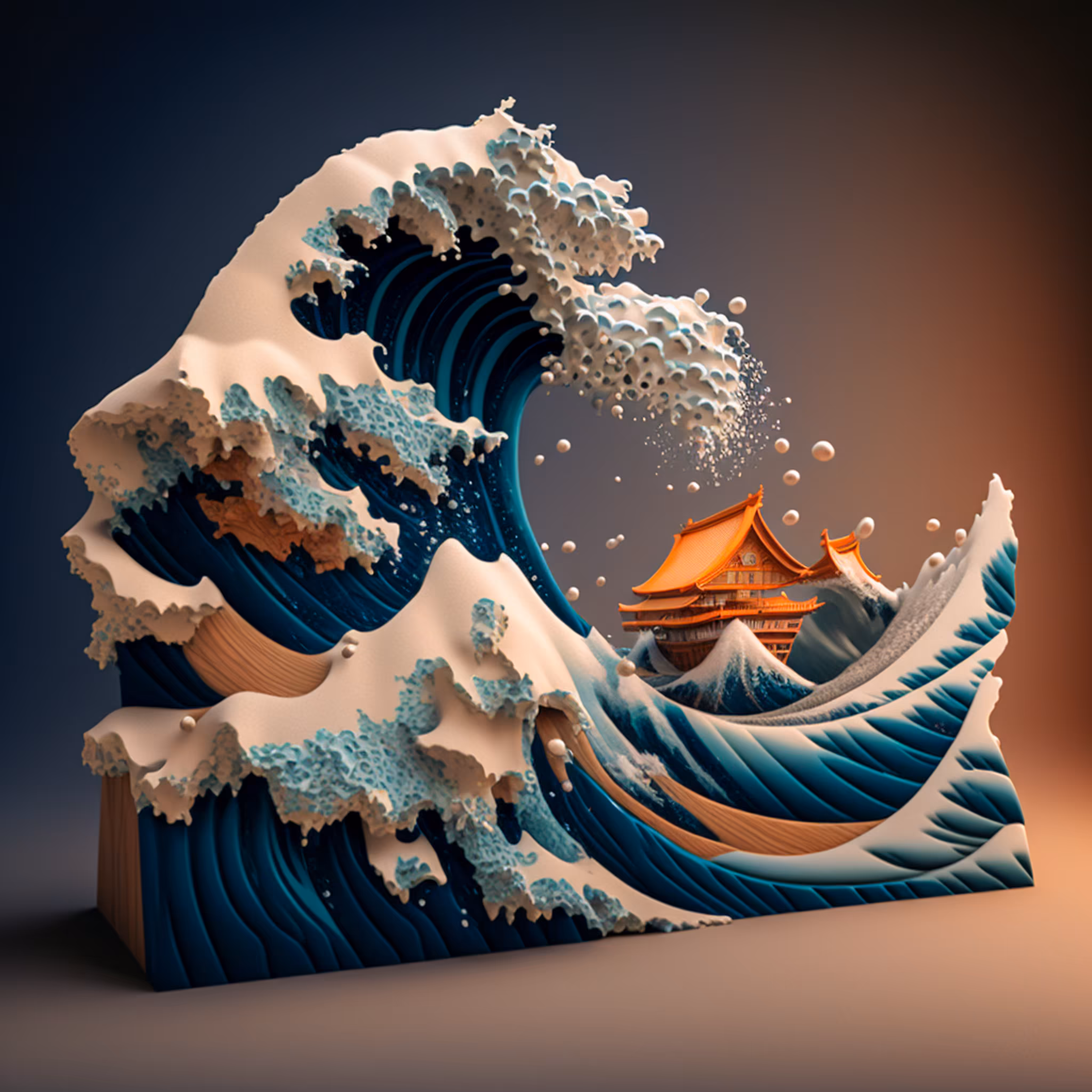 Dioramas - The Great Wave 