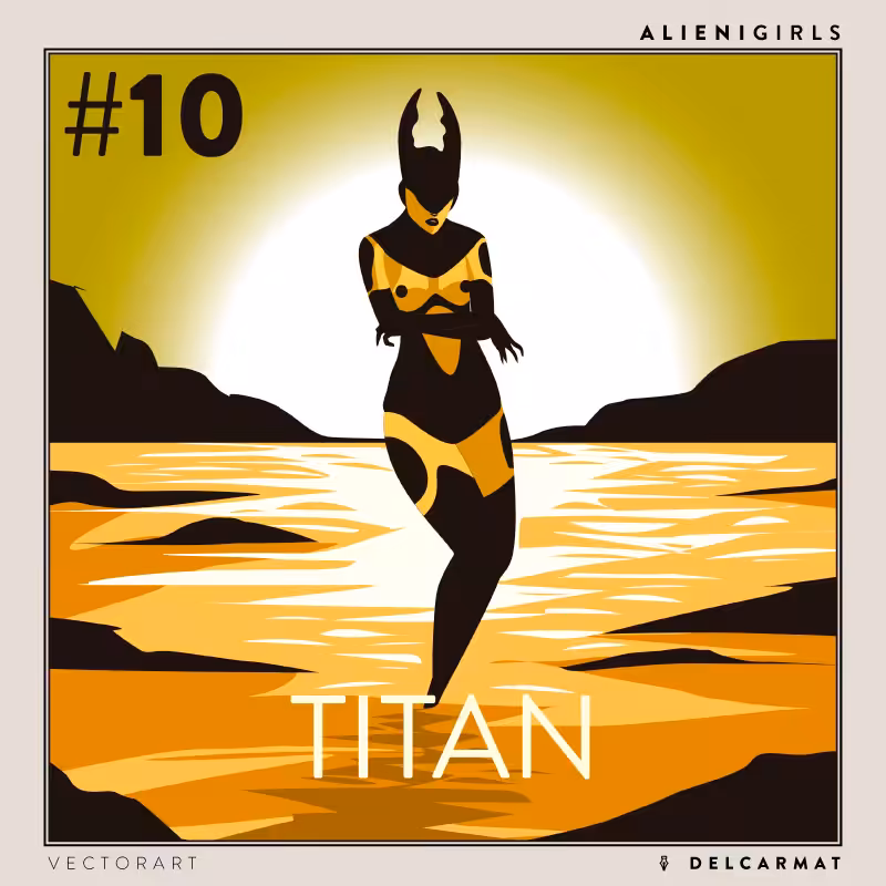 Alienigirls. #10: TITAN