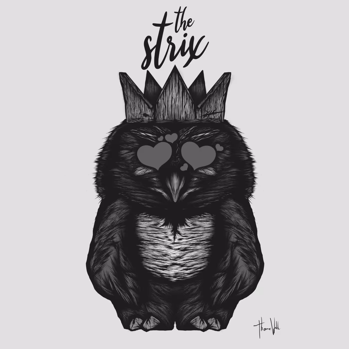 THE STRIX - HEARTS EDITION - HENOSY GREYSCALE EDITION