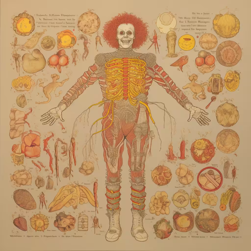 🍟Ancient diagram of Ronald McDonald🍟