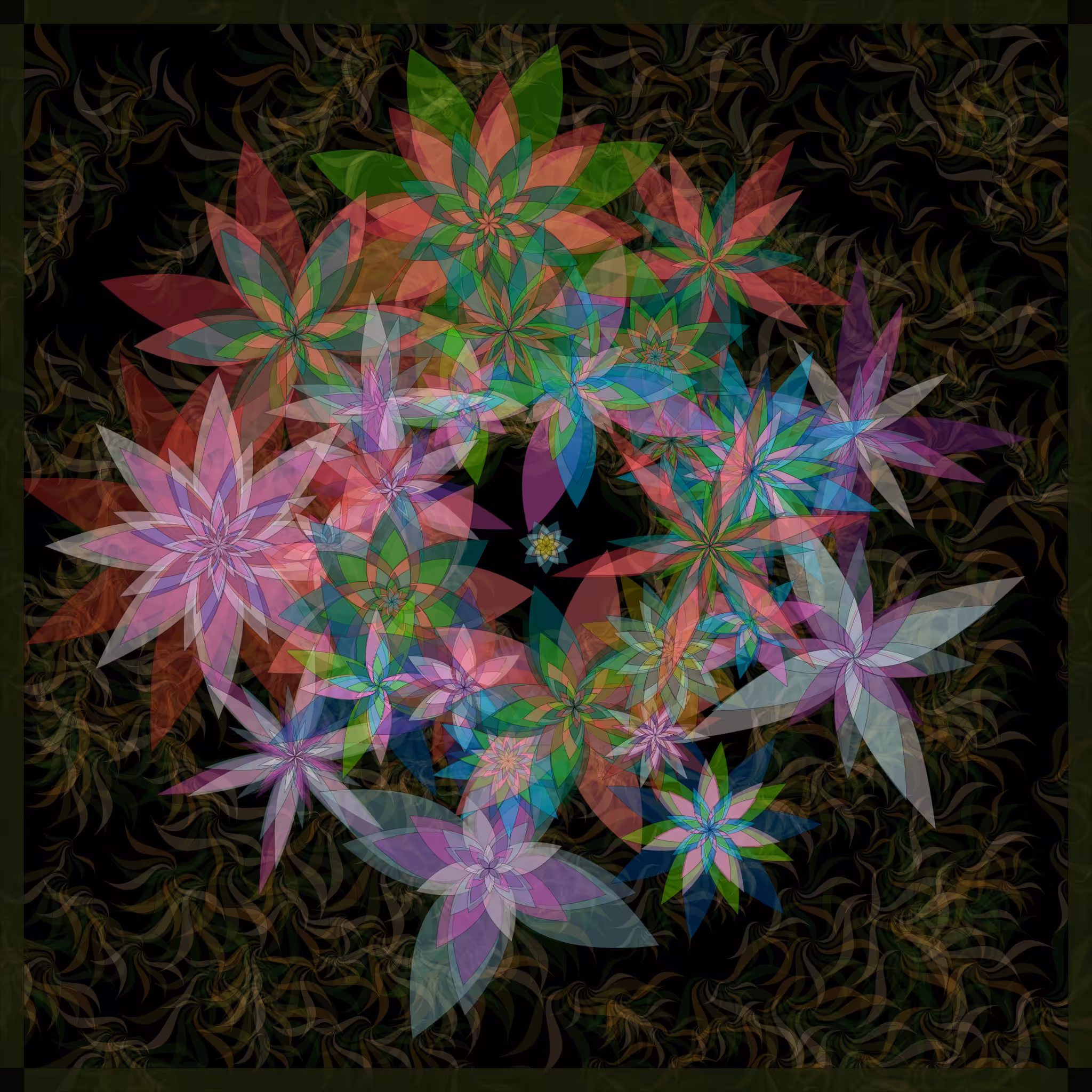 Bezier Garden #95
